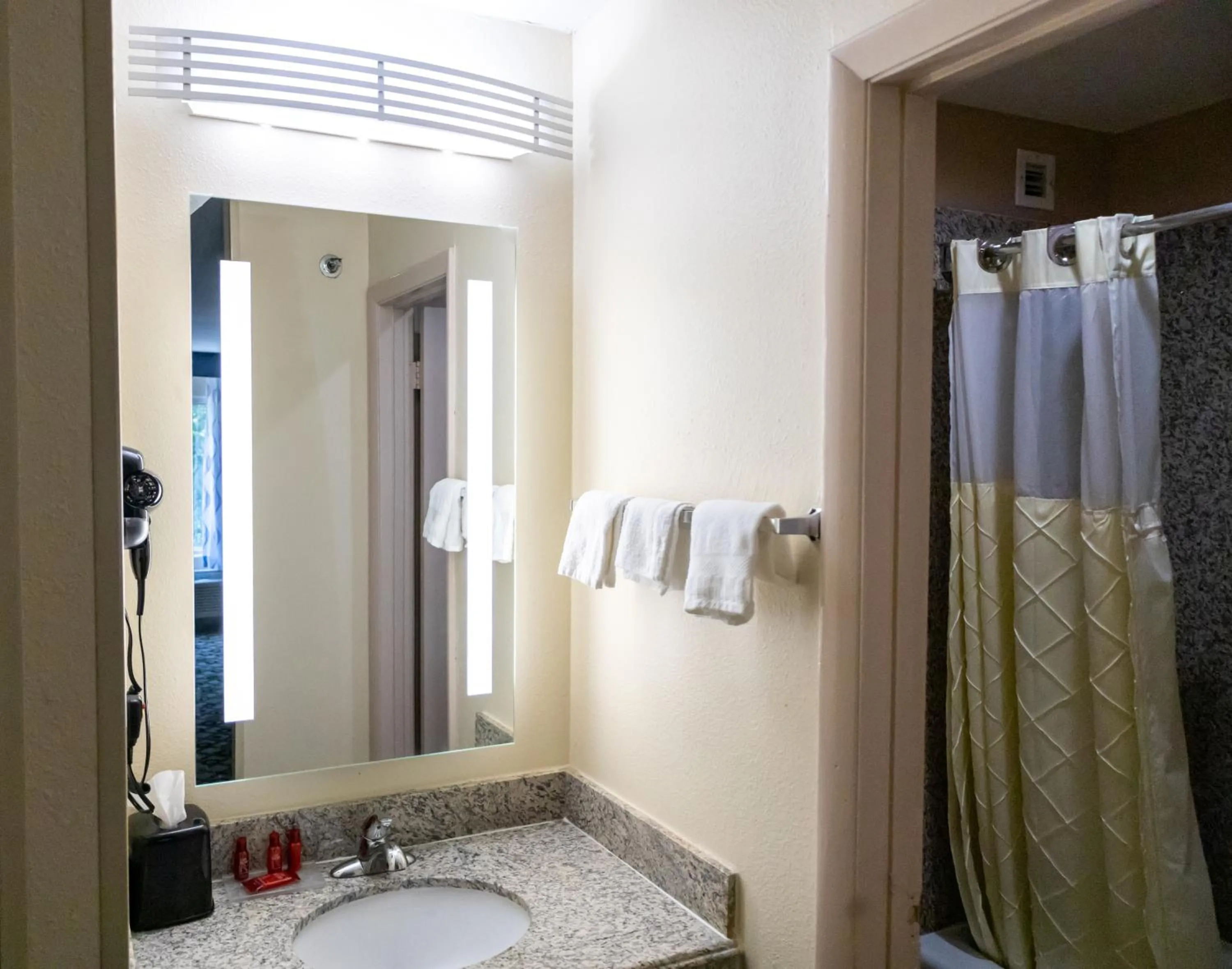 Bathroom in Baymont by Wyndham College Park Atlanta Airport South