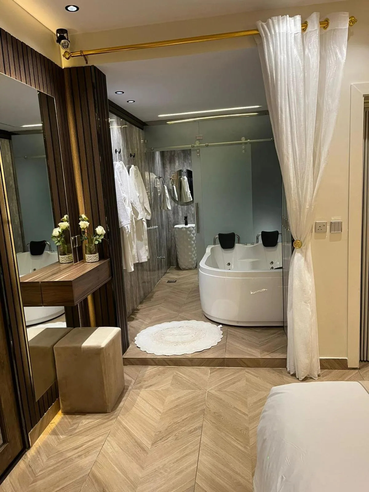 Bed in Nourth House ApartHotel-شقق البيت الشمالي للشقق المفروشة