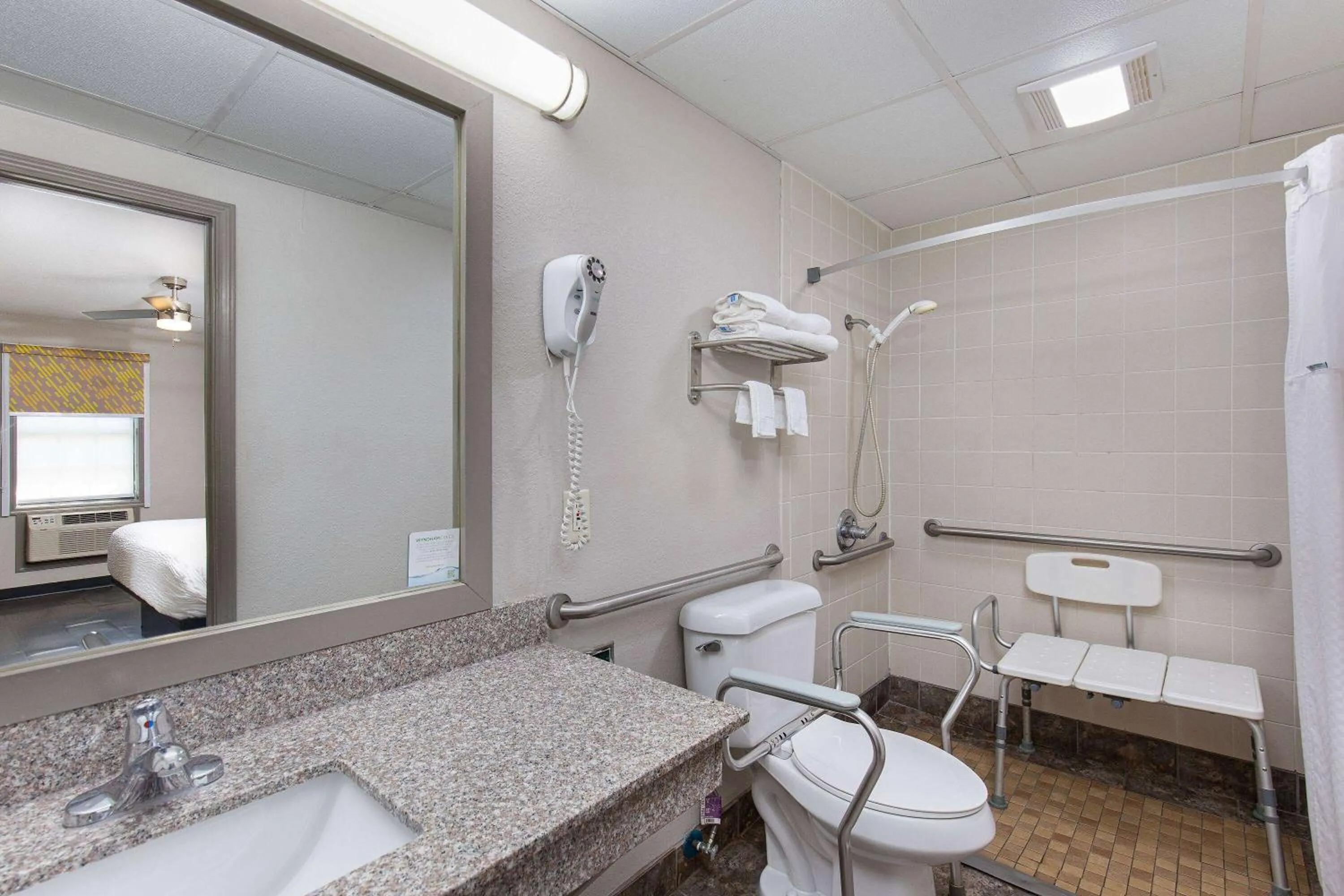 Shower in Days Inn by Wyndham Holladay