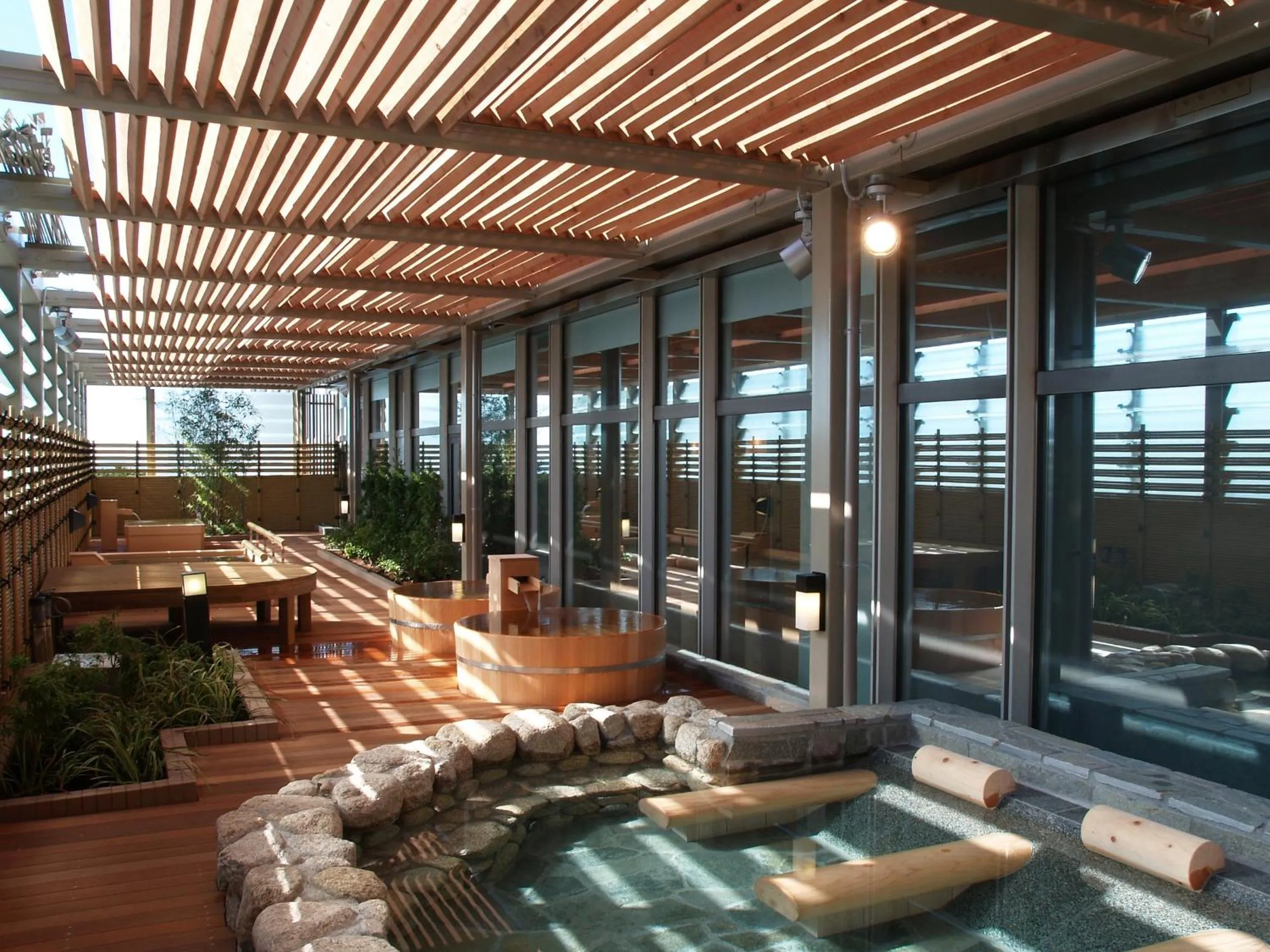 Open Air Bath in APA Hotel & Resort Tokyo Bay Makuhari