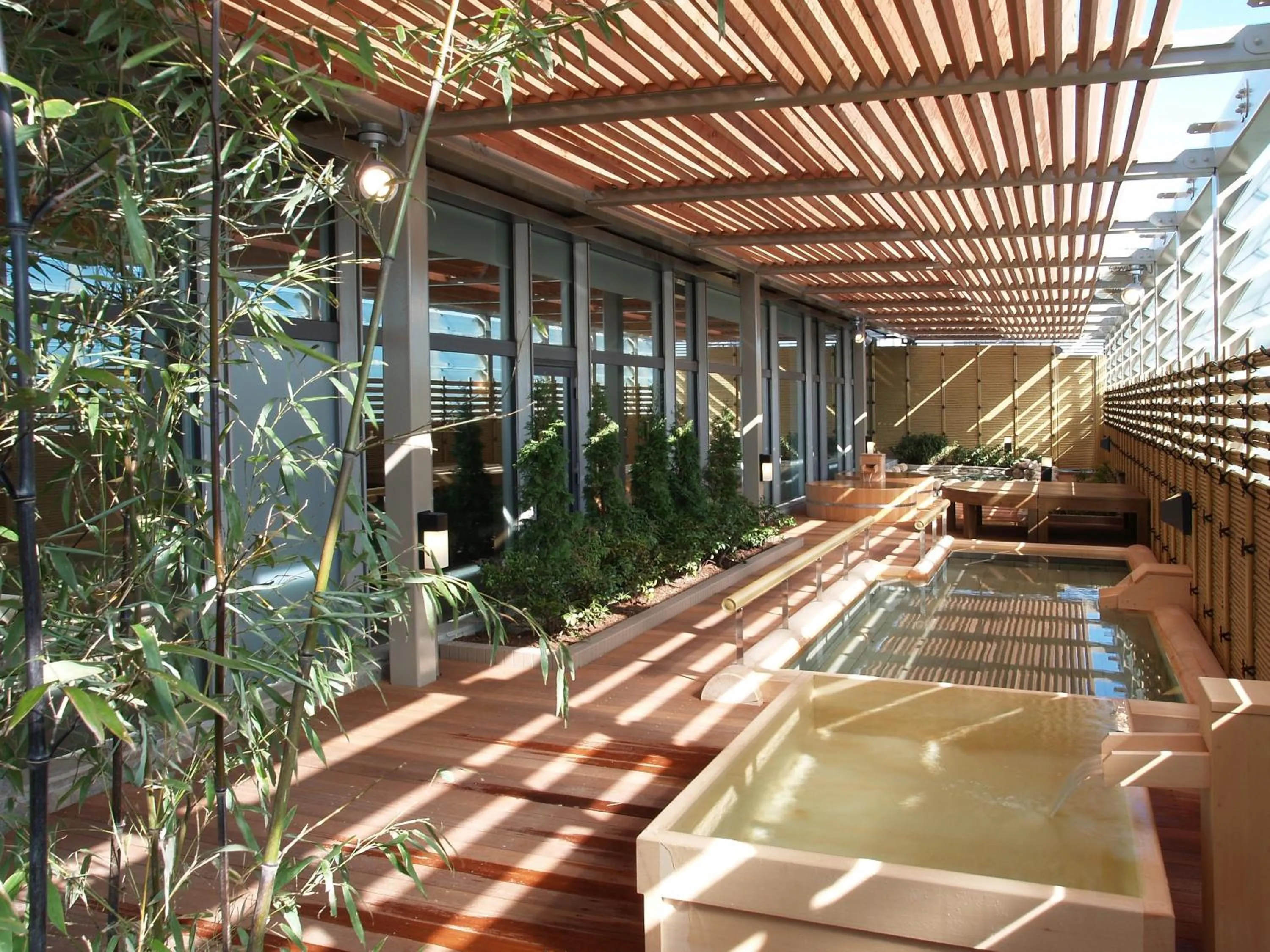 Open Air Bath in APA Hotel & Resort Tokyo Bay Makuhari