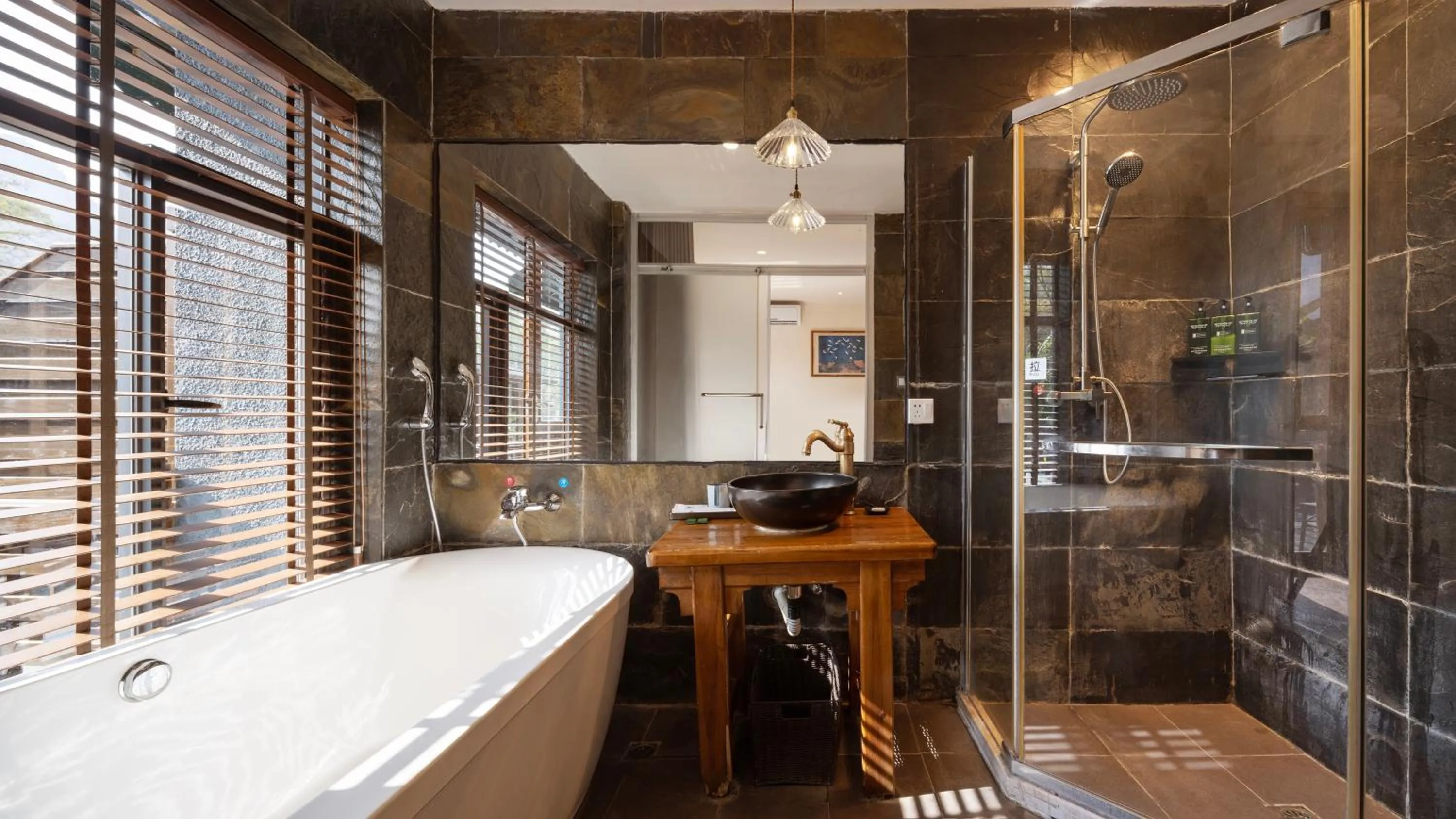 Shower in Moondance Boutique Resort