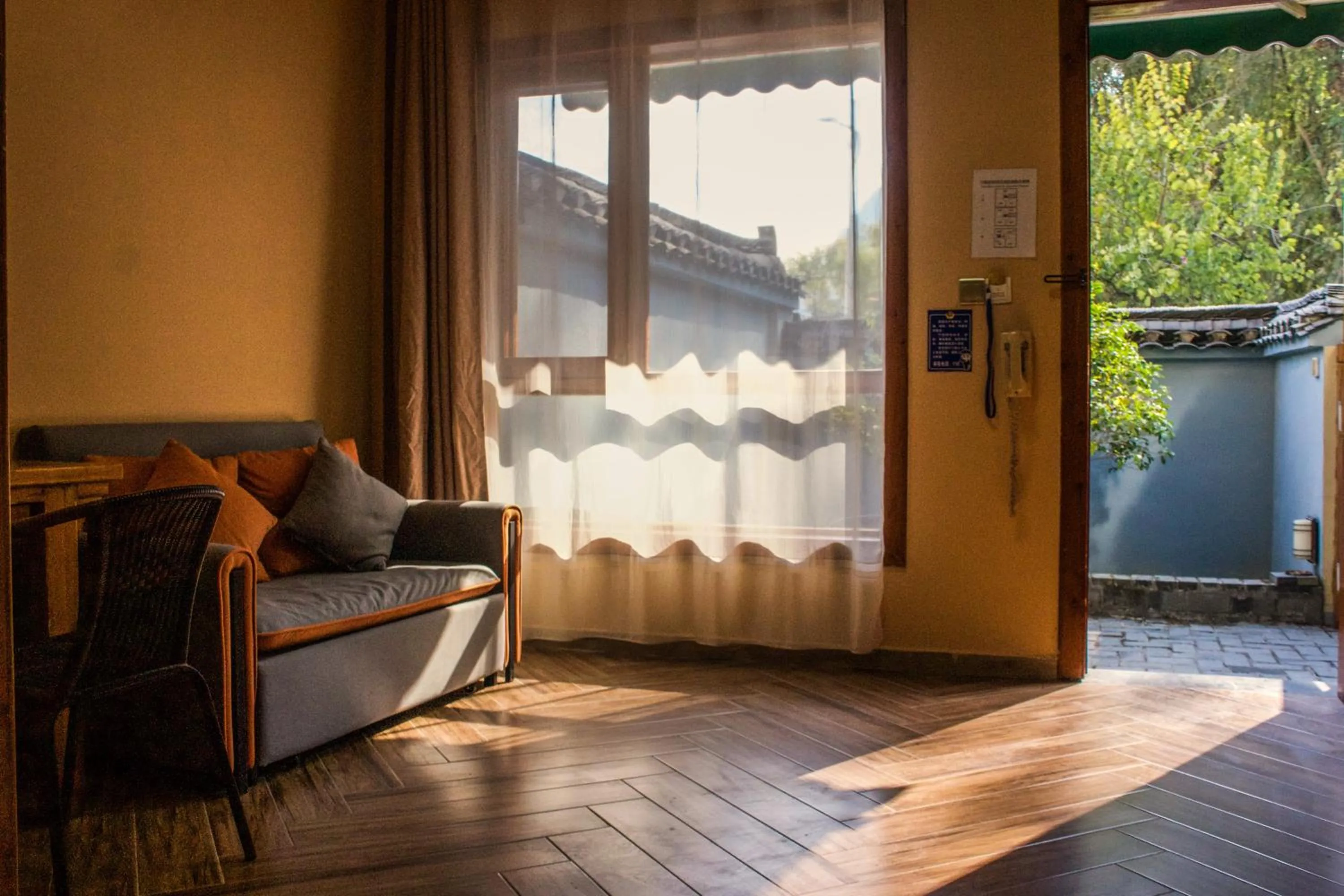 Living room in Moondance Boutique Resort