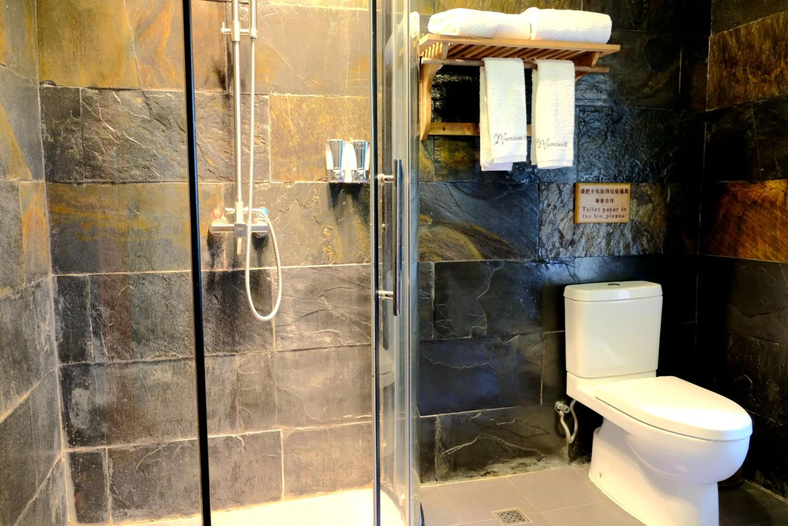 Shower in Moondance Boutique Resort