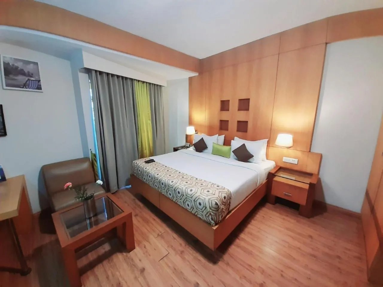 Bed in Meadows Residency