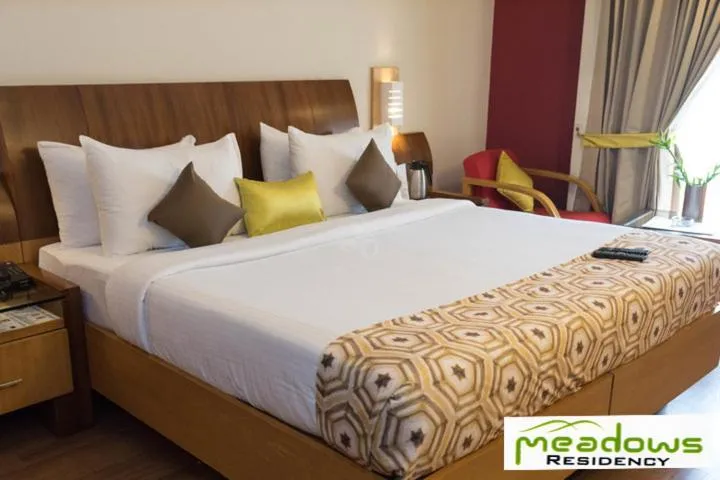 Bed in Meadows Residency
