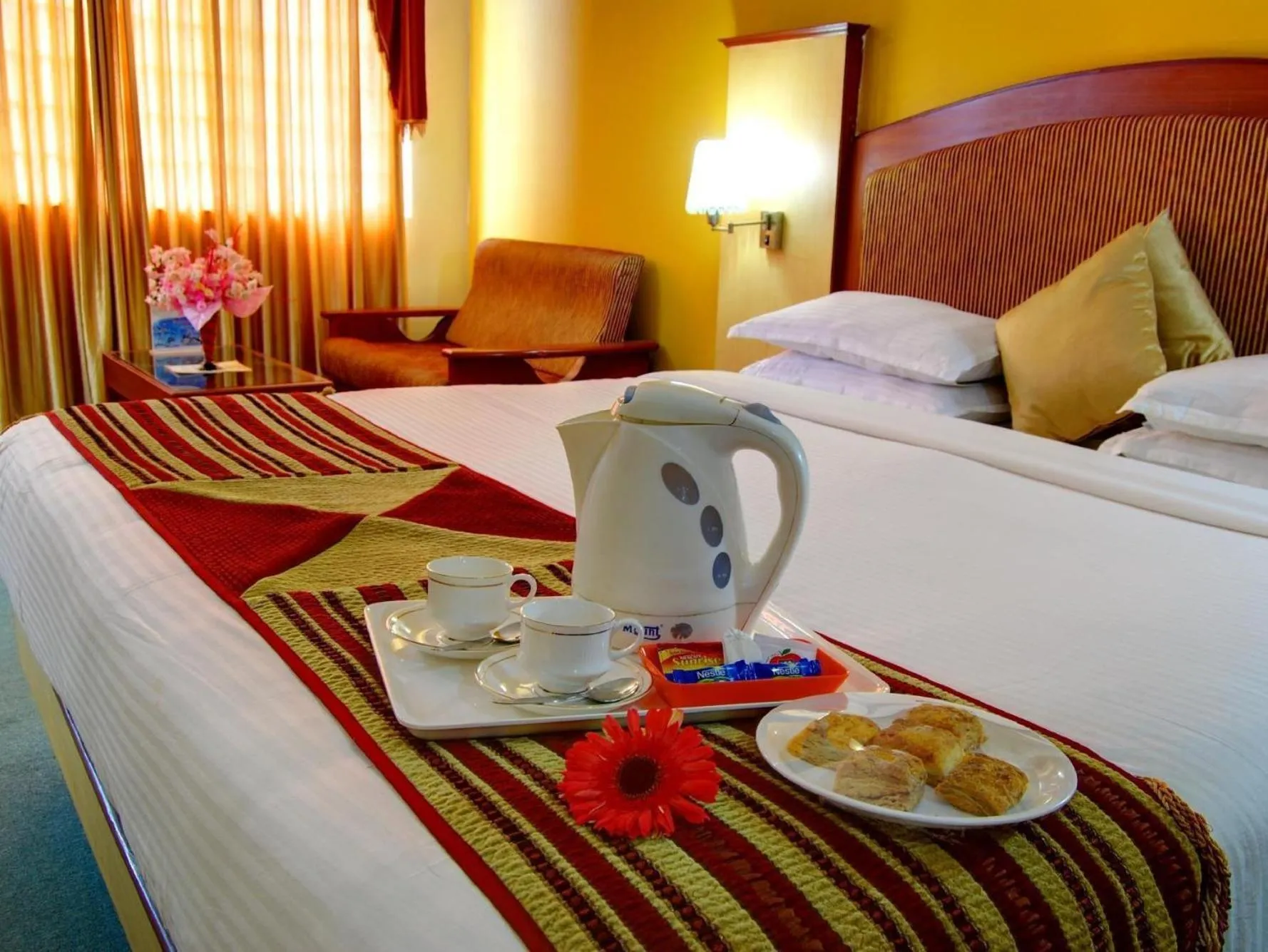 Property building, Bed in PonmariResidency