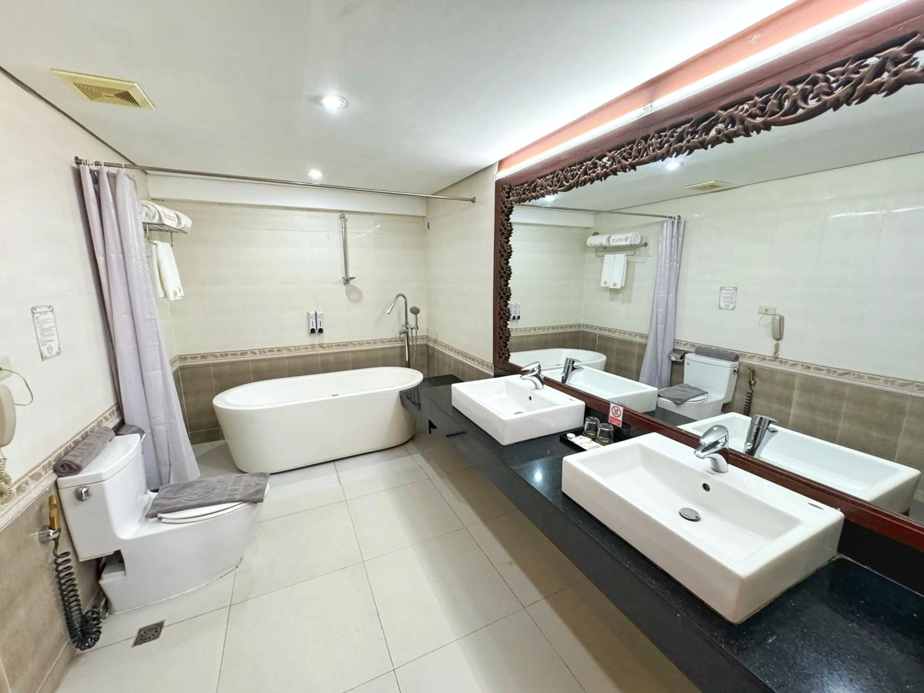 Toilet in Golden Phoenix Hotel Boracay