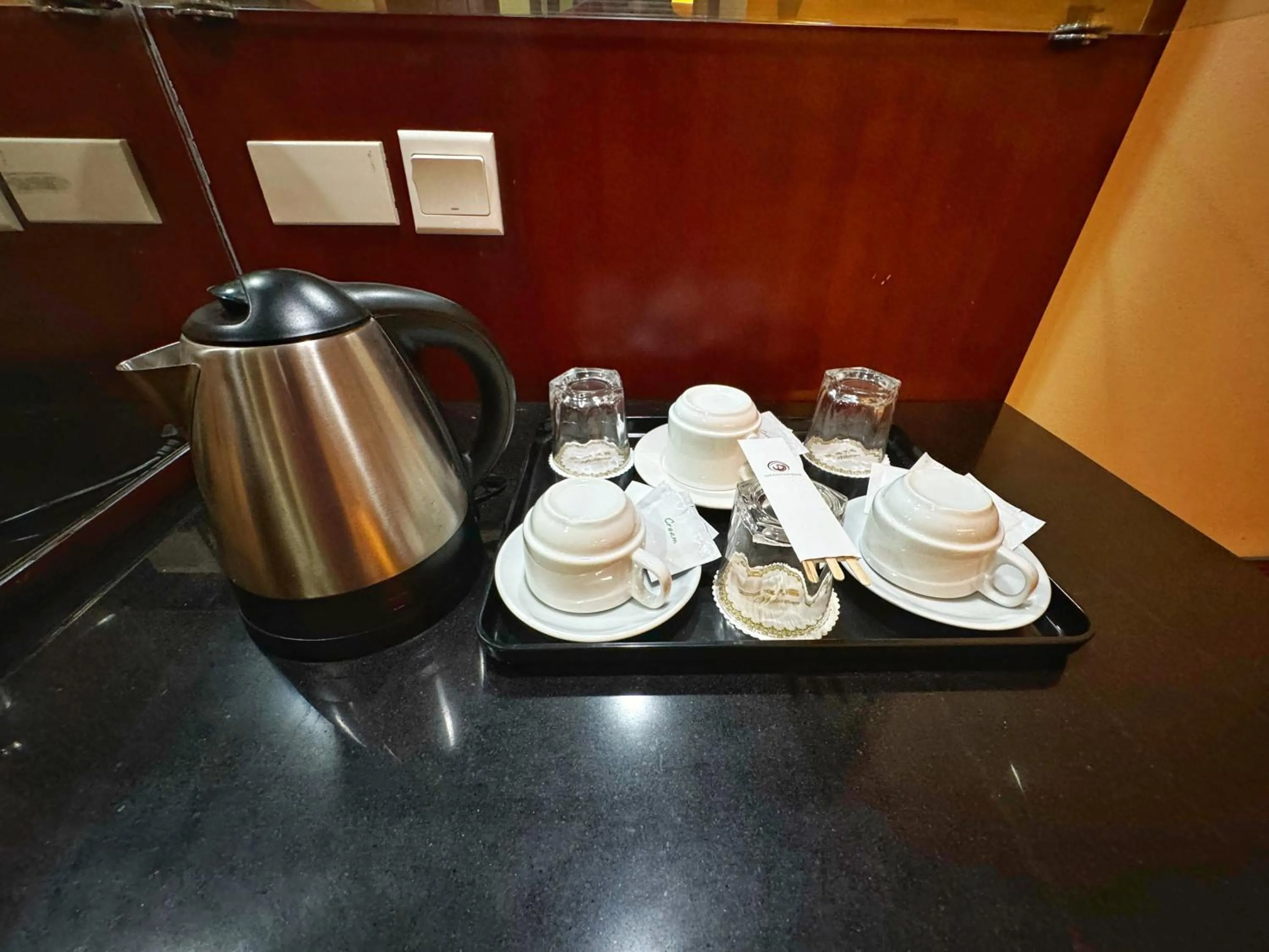 Coffee/tea facilities in Golden Phoenix Hotel Boracay