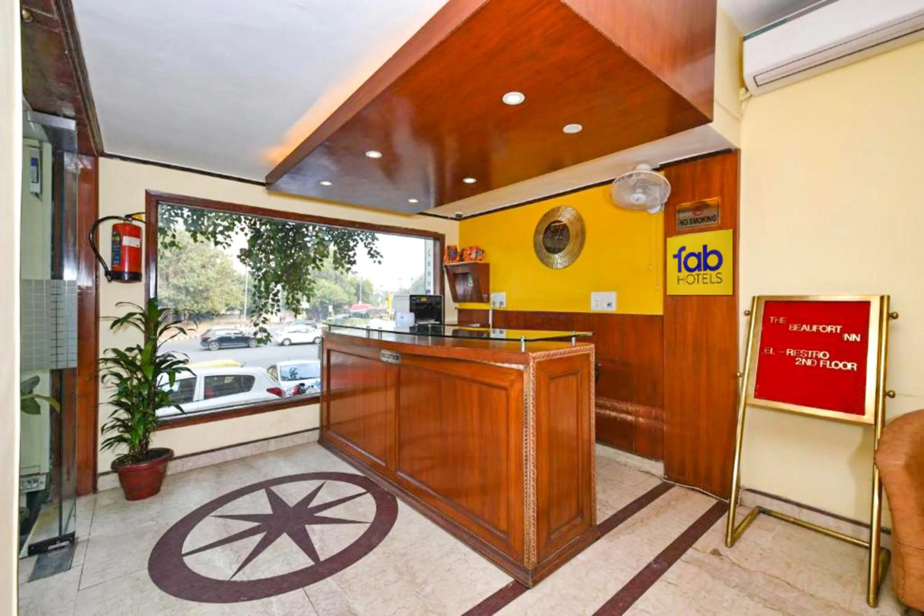 Lobby or reception in The Beaufort Inn