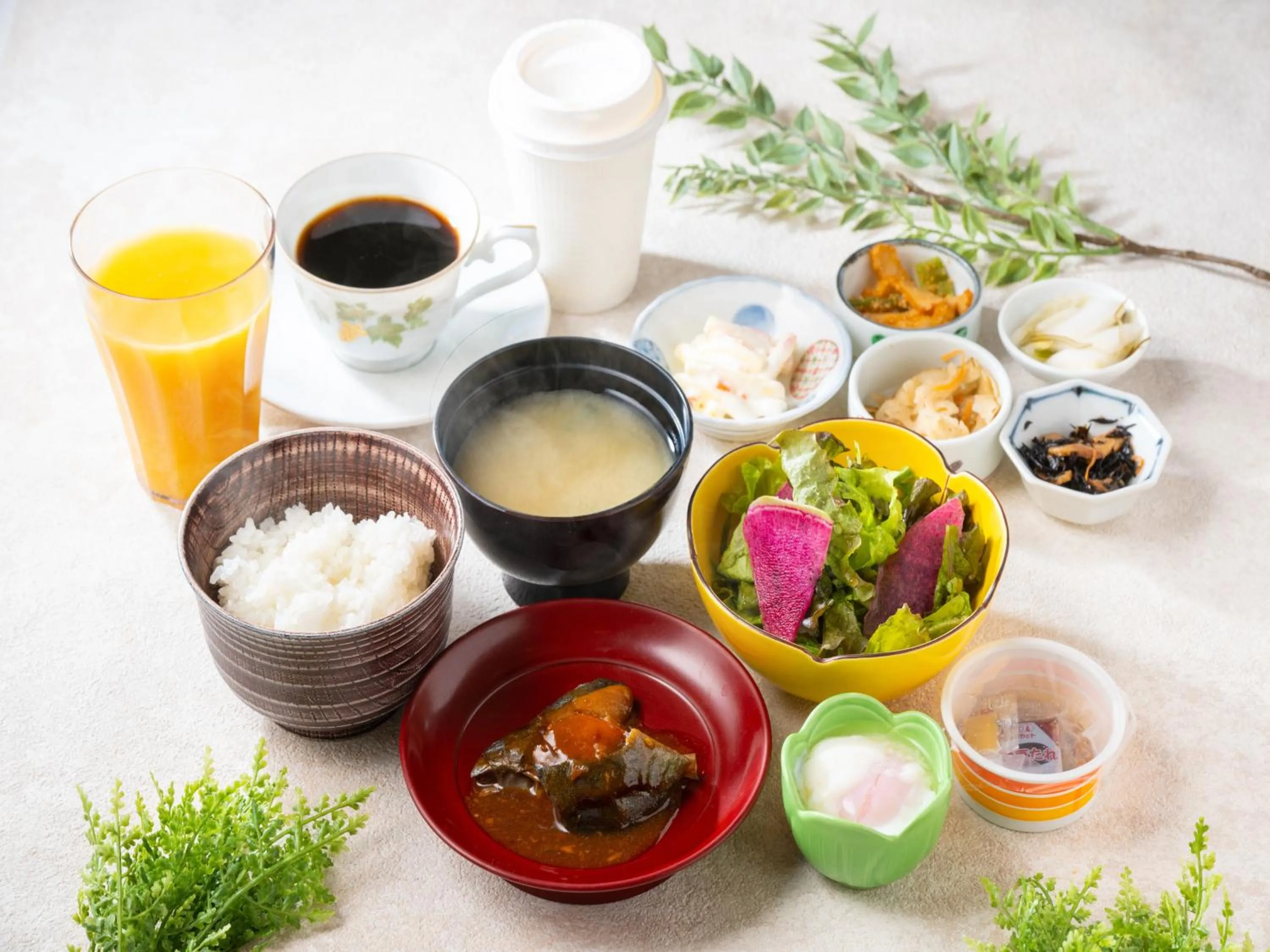 Breakfast in APA Hotel Nihonbashi Hamacho Ekiminami