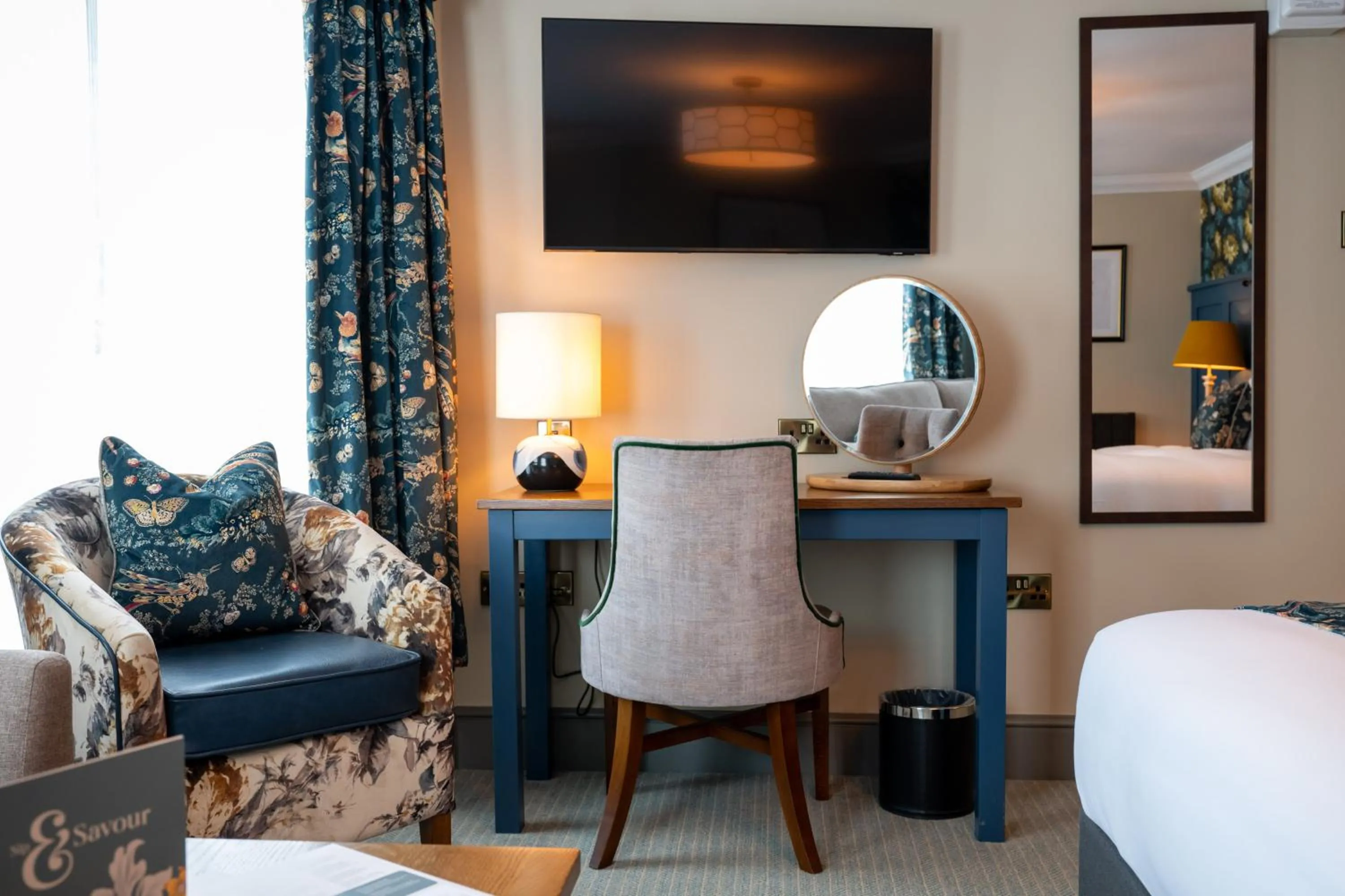 Bedroom, Bed in Wheatsheaf Hotel by Chef & Brewer Collection