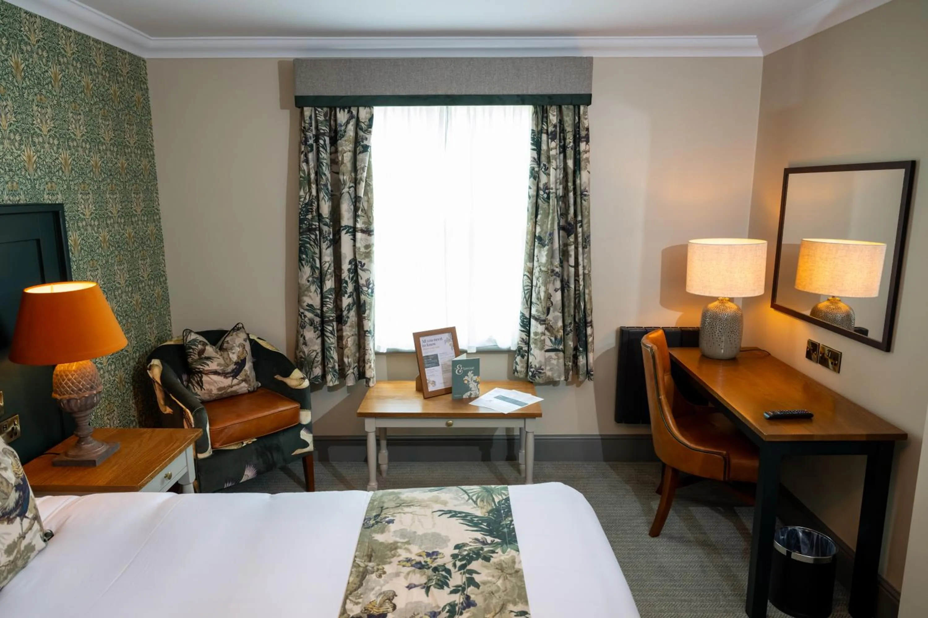 Bedroom, Bed in Wheatsheaf Hotel by Chef & Brewer Collection