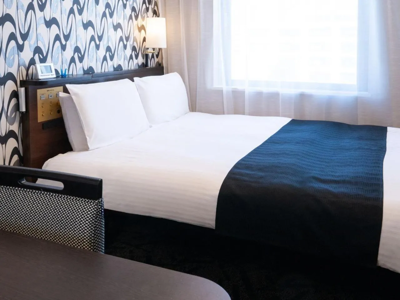 Photo of the whole room, Bed in APA Hotel Tsukiji Ekiminami