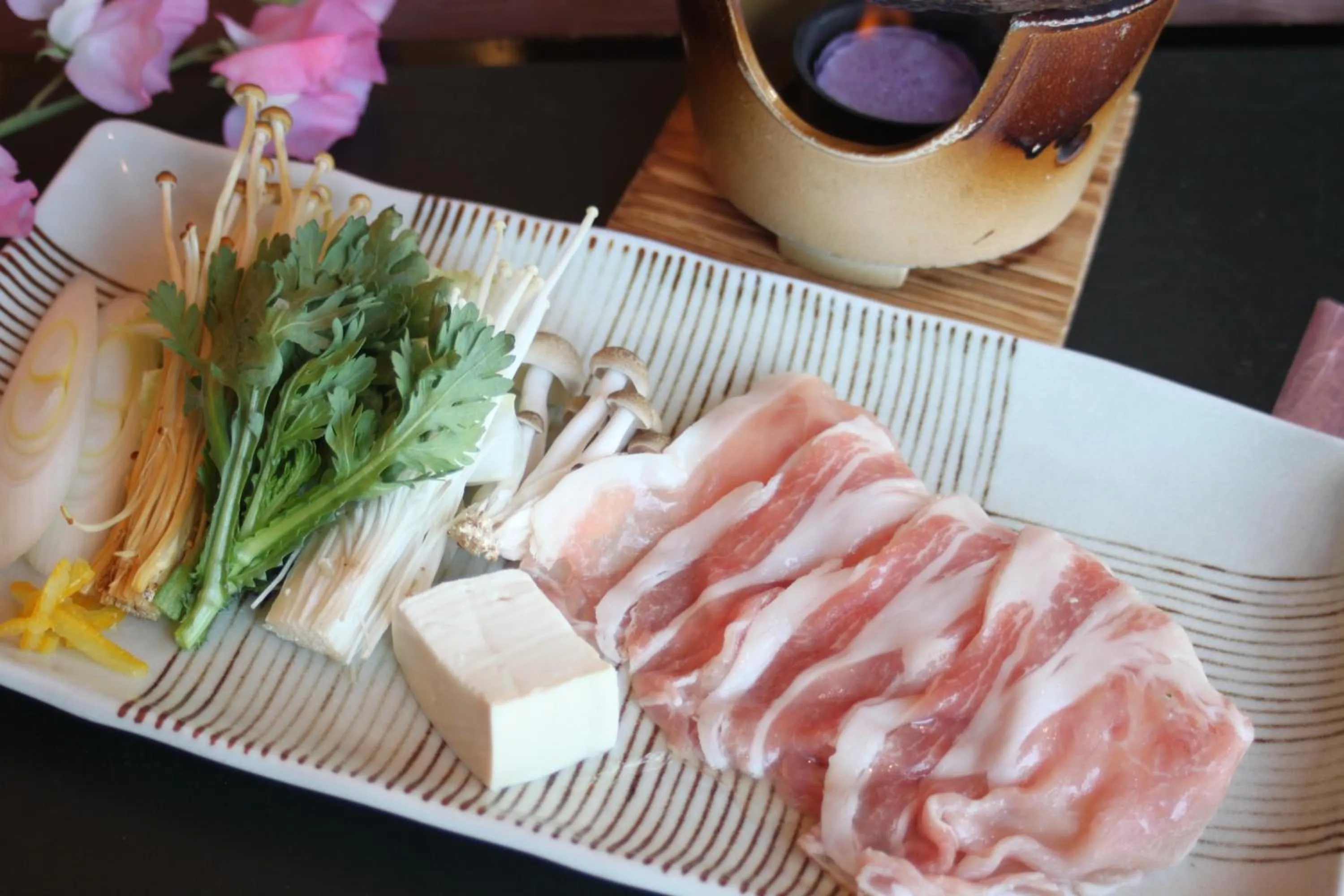 Food close-up in Hotel Spax Kusatsu