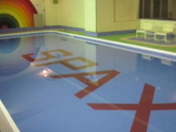 Swimming pool in Hotel Spax Kusatsu