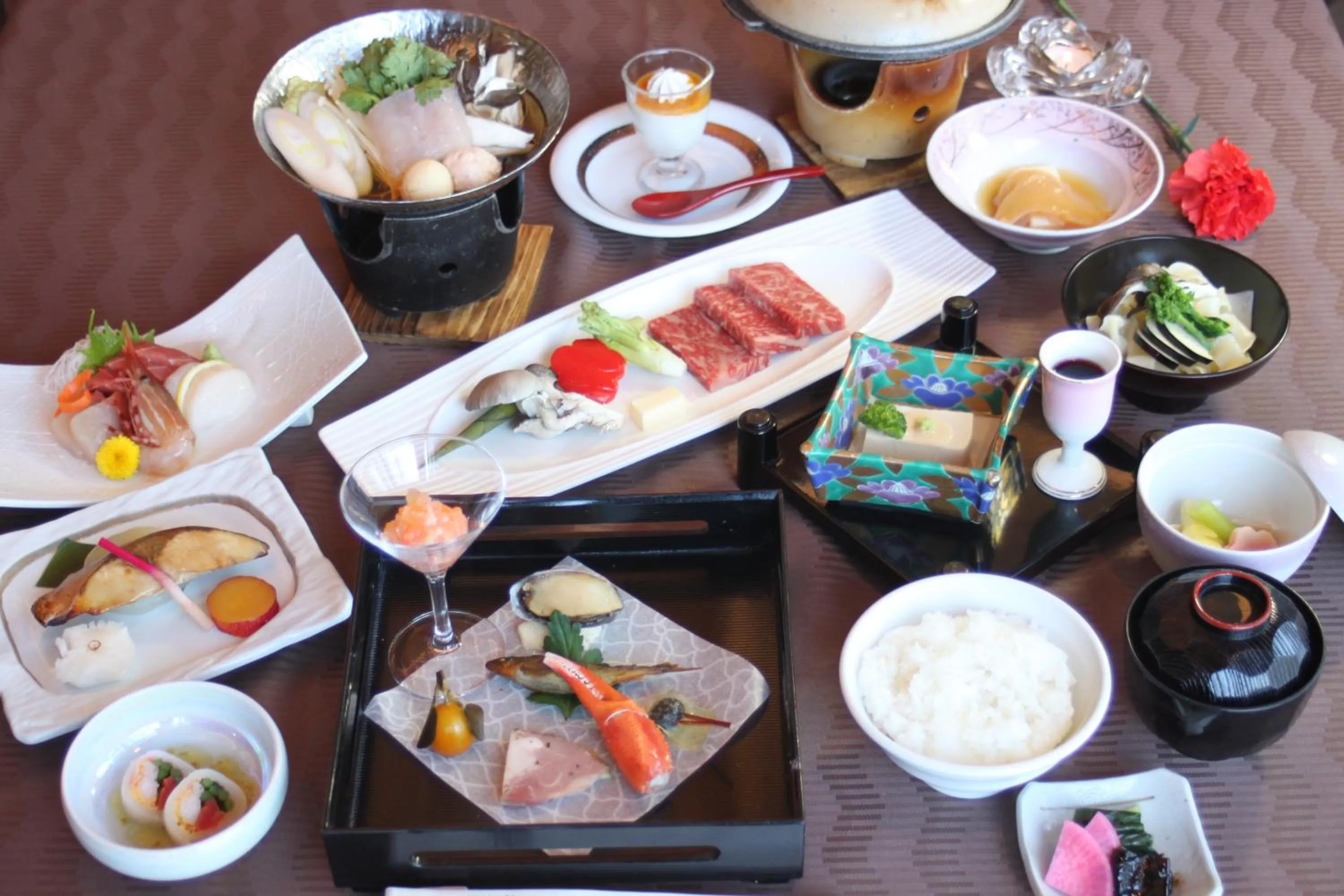 Food close-up in Hotel Spax Kusatsu