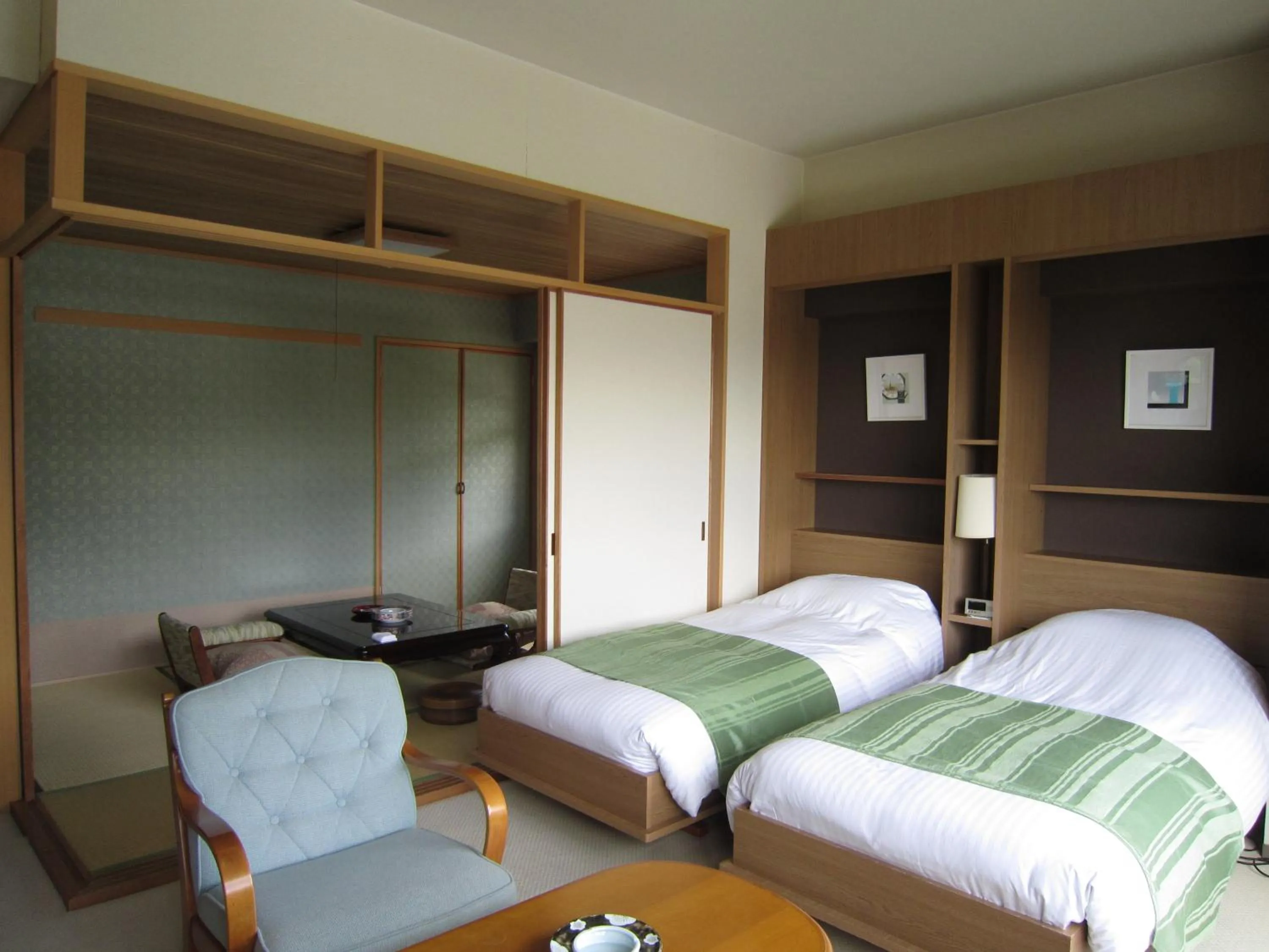 Photo of the whole room, Bed in Hotel Spax Kusatsu