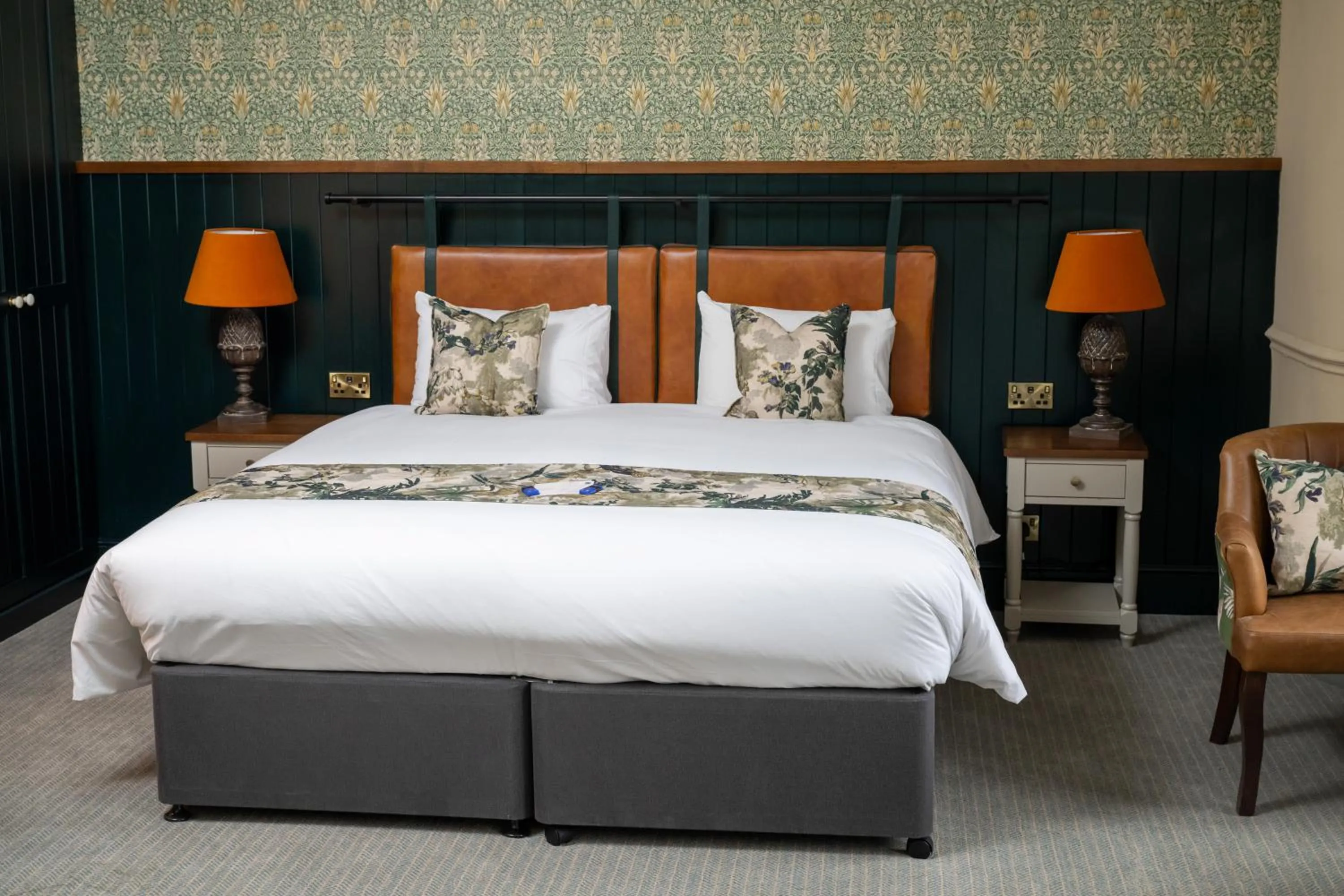 Bedroom, Bed in Himley House by Chef & Brewer Collection