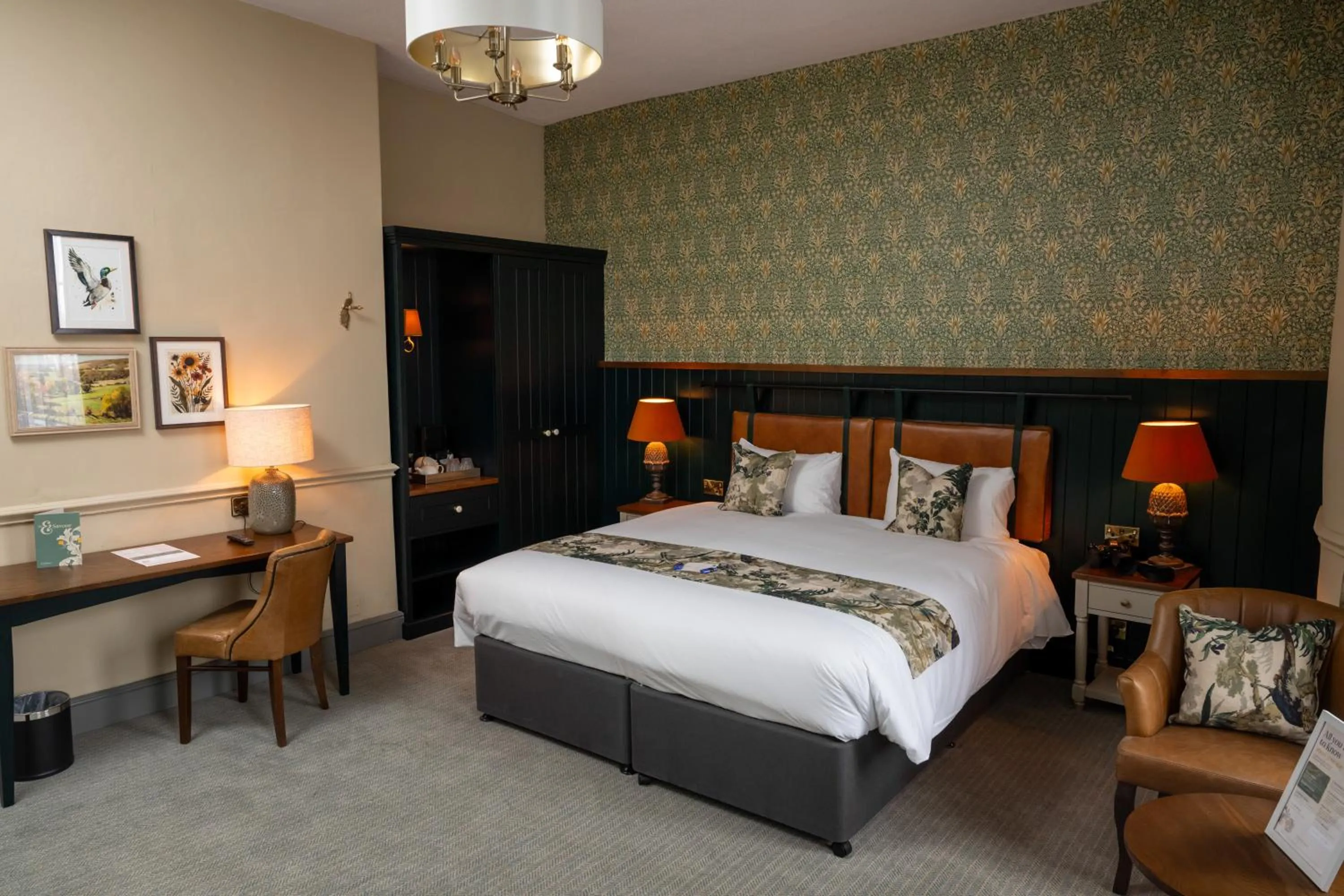 Bed in Himley House by Chef & Brewer Collection