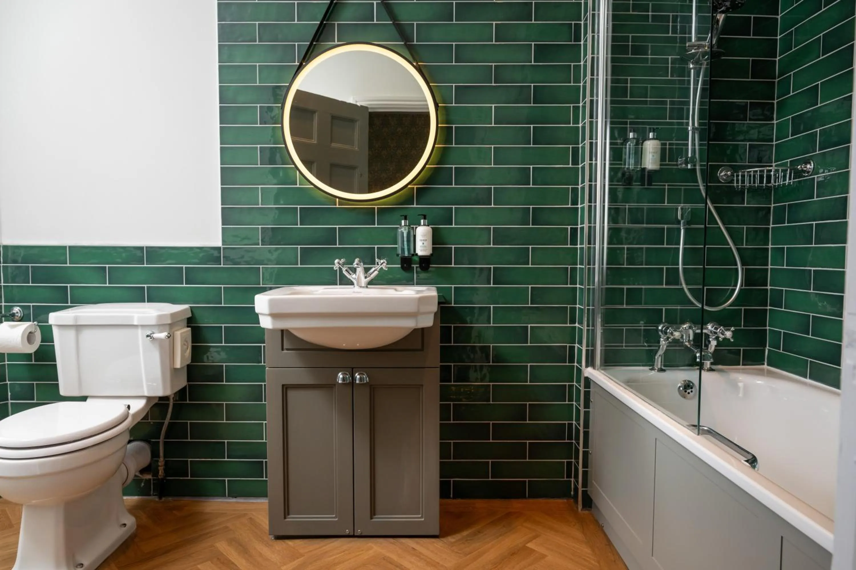 Shower in Himley House by Chef & Brewer Collection