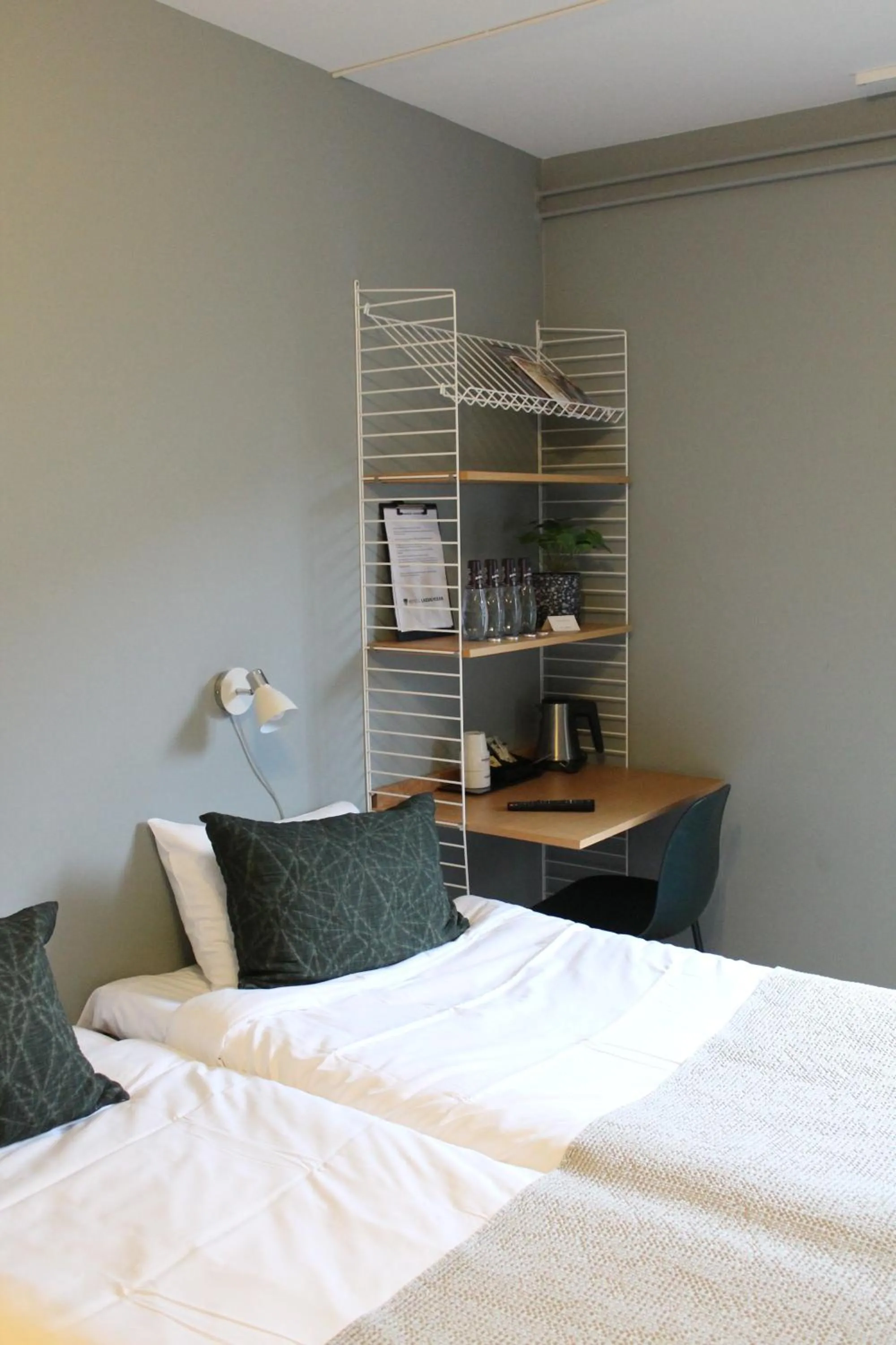 Bed in Hotell Lassalyckan