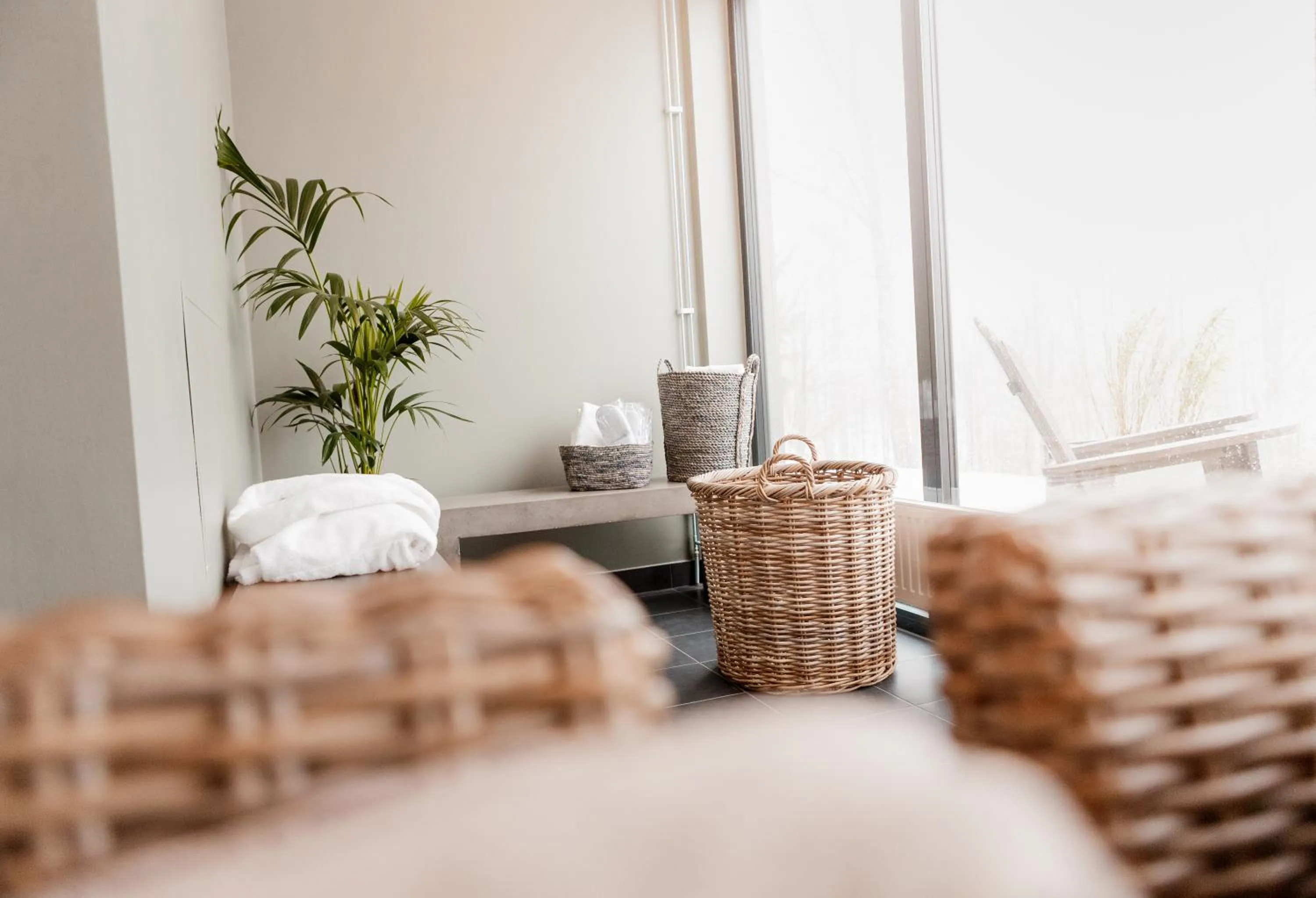 Sauna, Bed in Hotell Lassalyckan