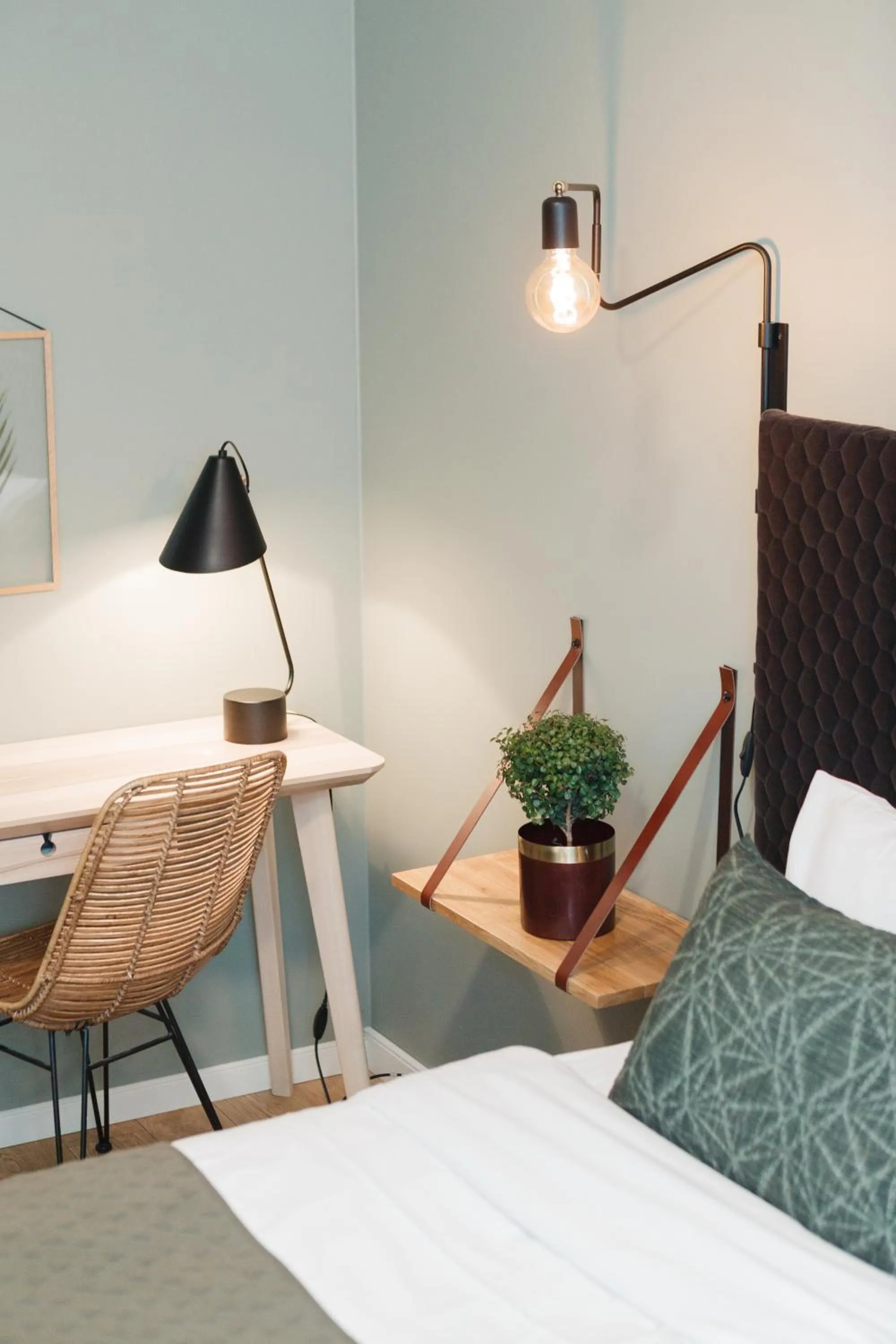 Bed in Hotell Lassalyckan