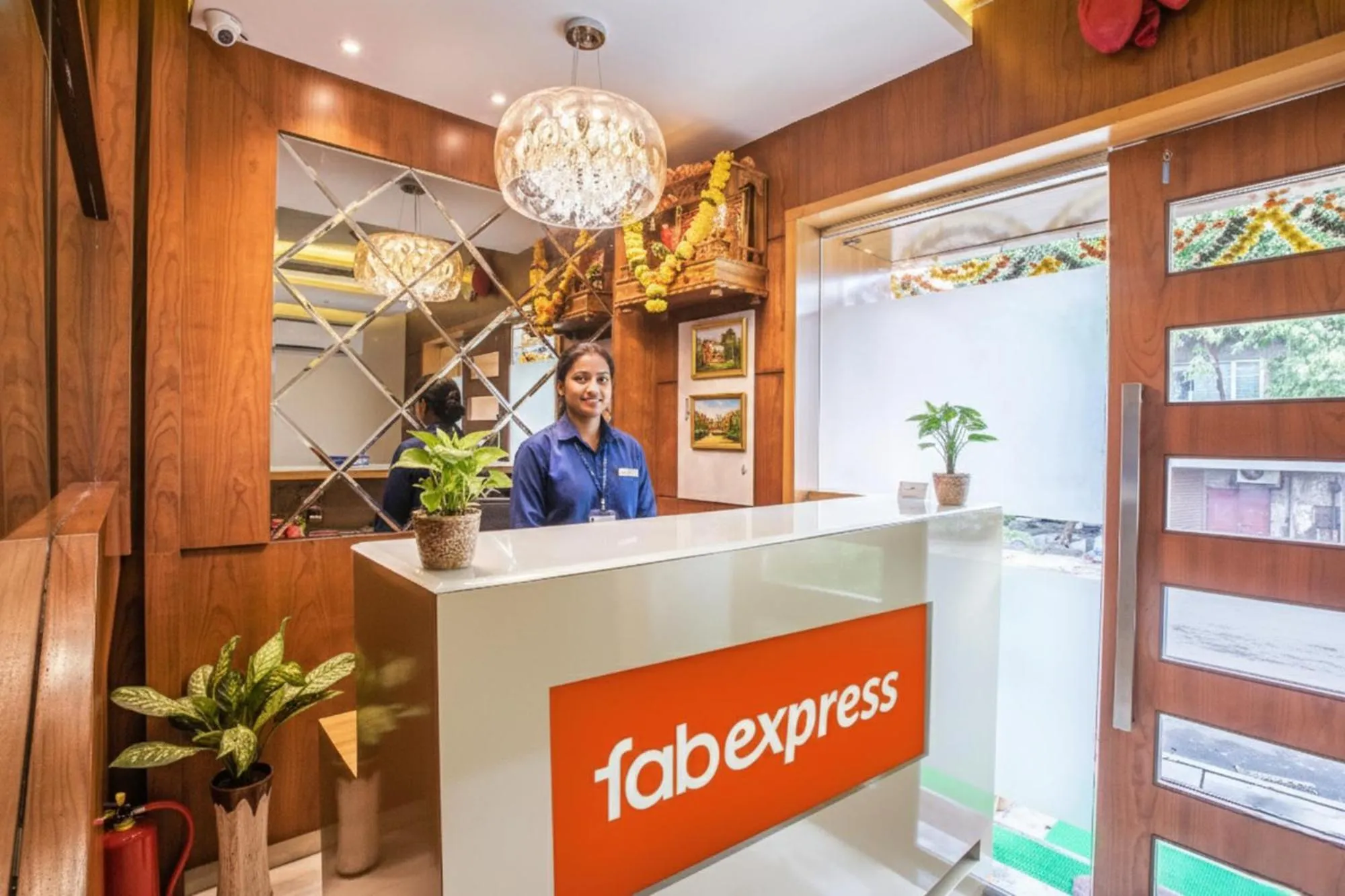 Lobby or reception in FabHotel Marol Metro