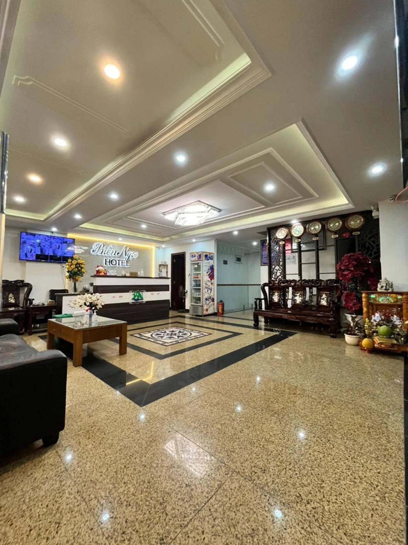 Lobby or reception in Biển Ngọc Hotel