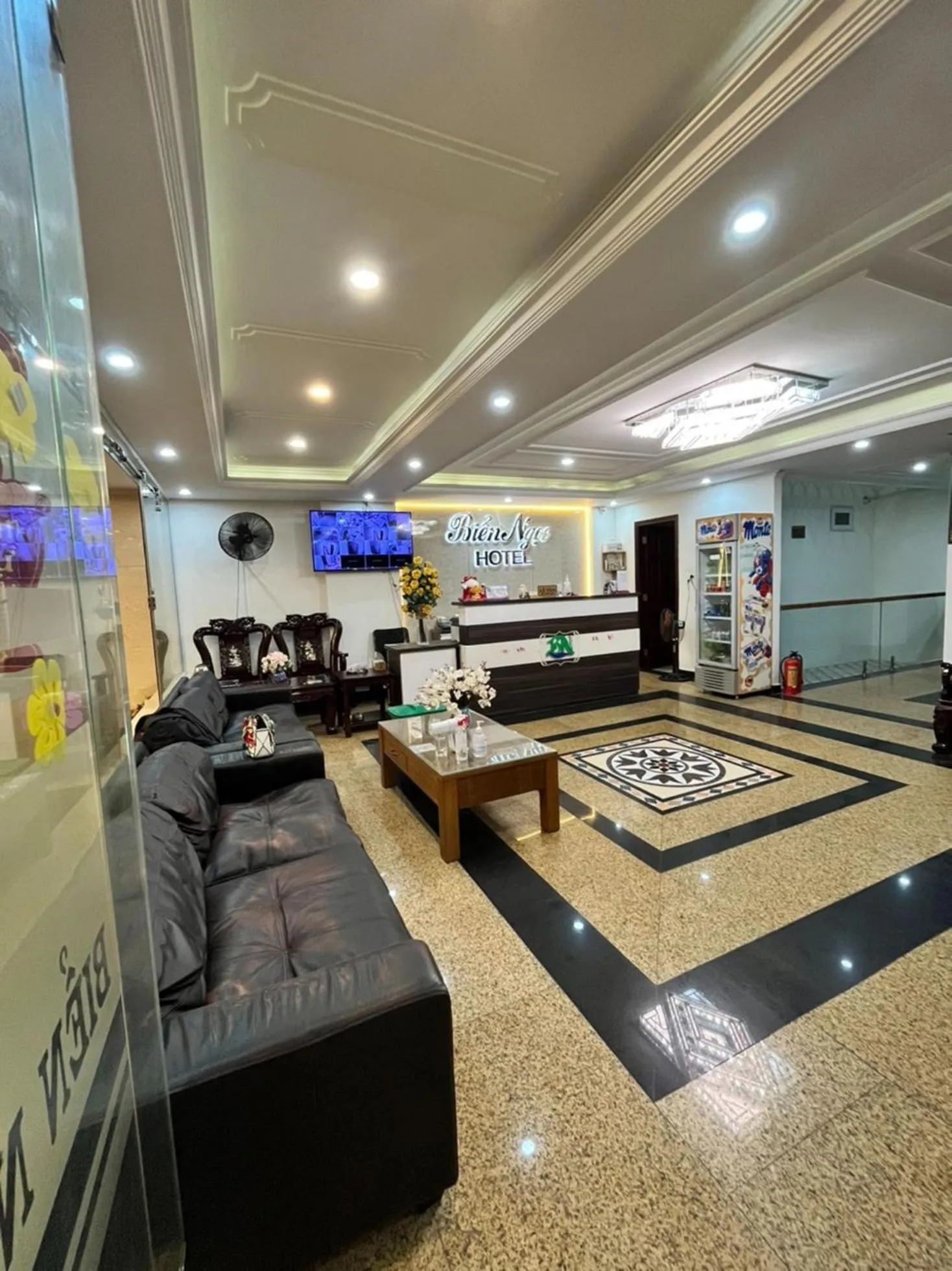 Lobby or reception in Biển Ngọc Hotel