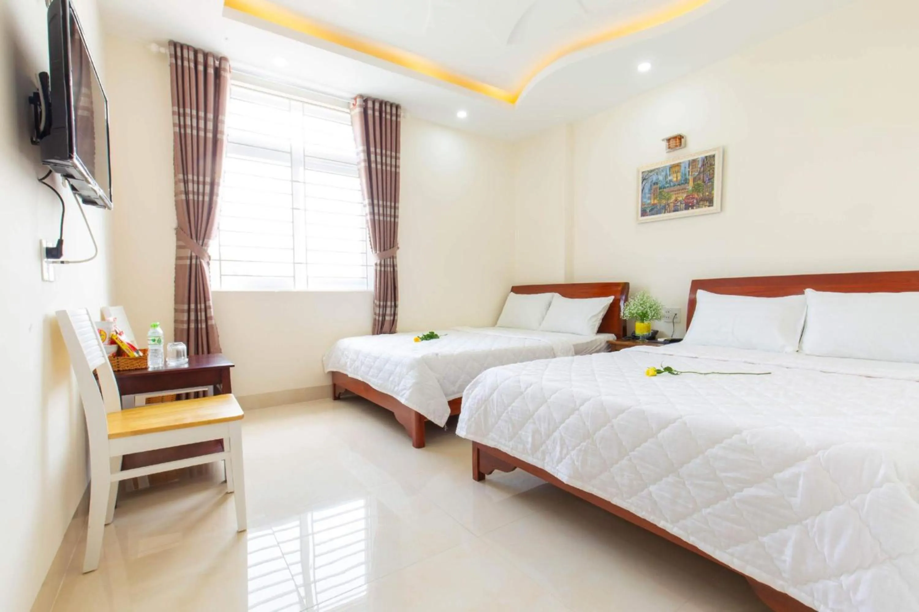 Property building, Bed in Biển Ngọc Hotel