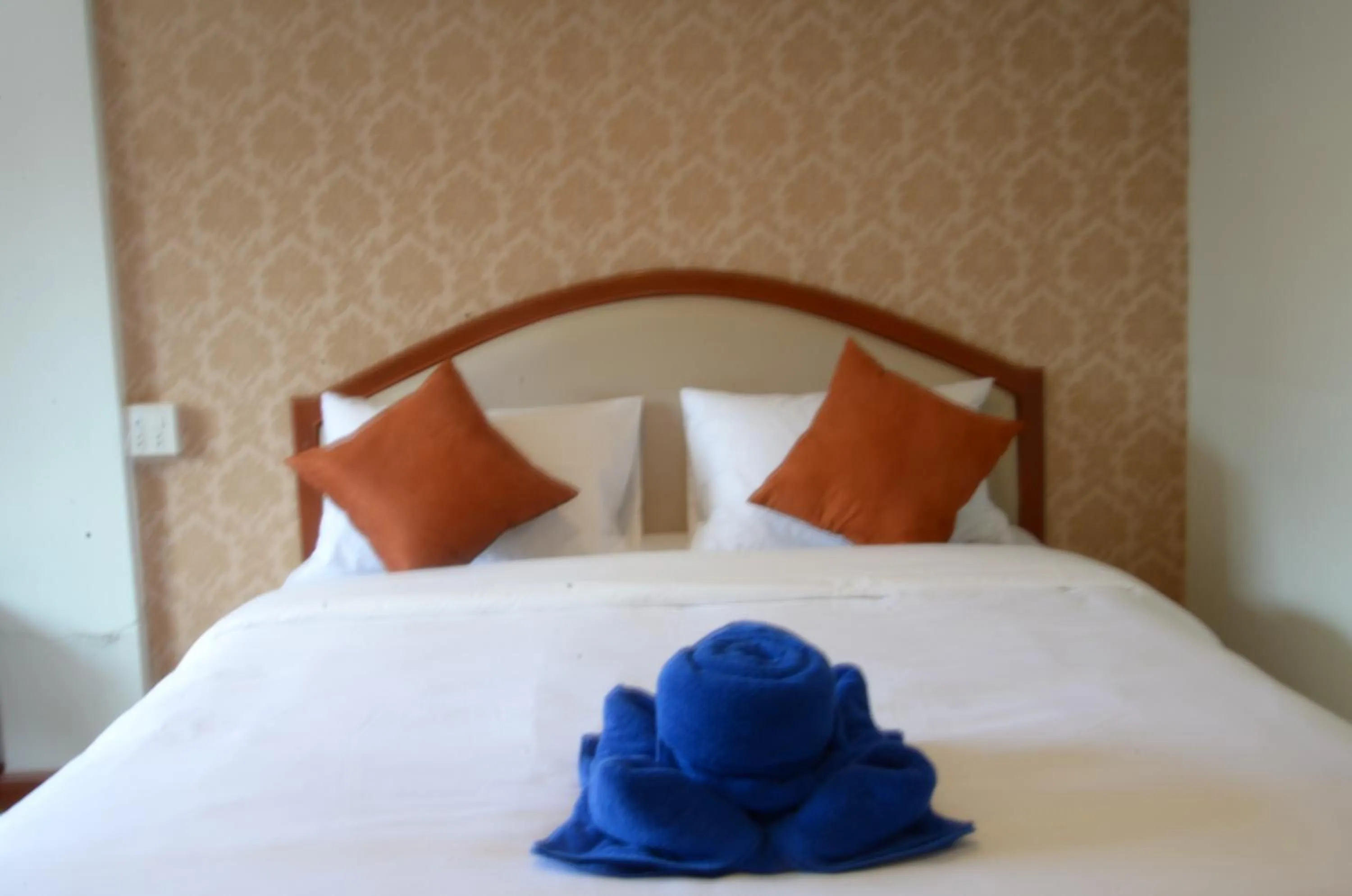 Decorative detail, Bed in At Bangkok Hotel