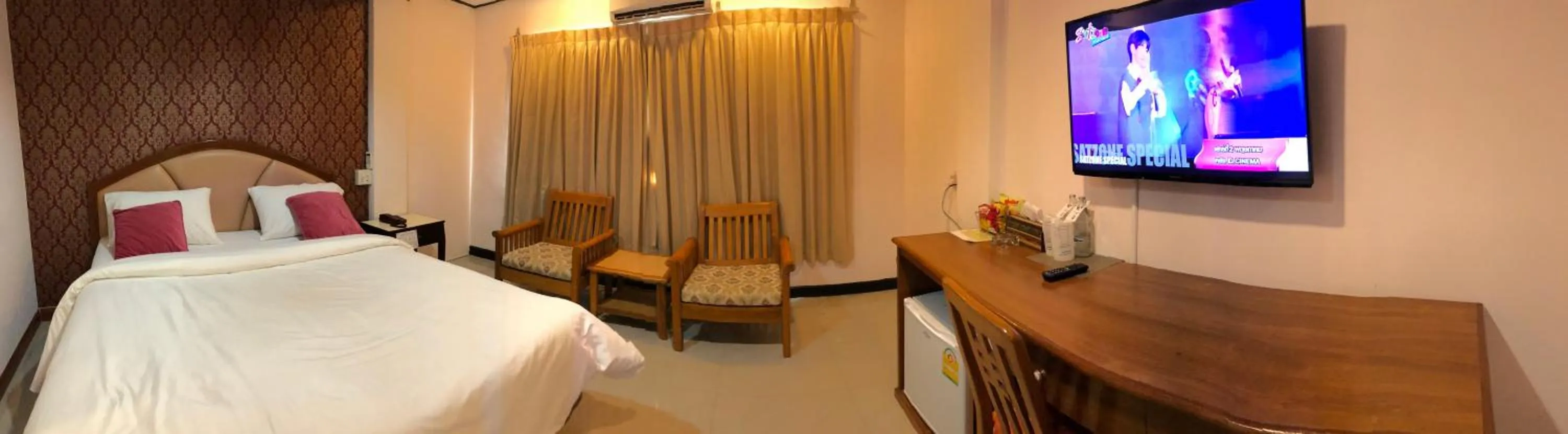 Bed in At Bangkok Hotel