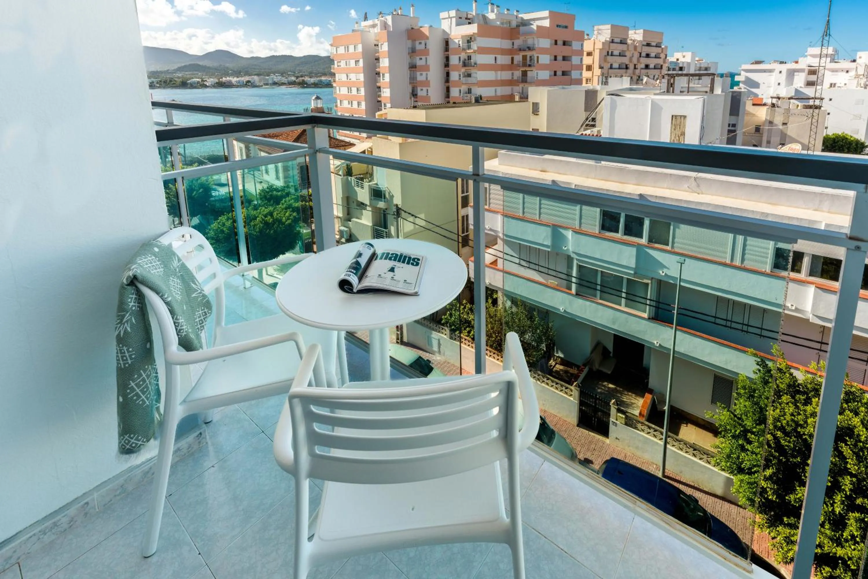 Balcony/Terrace in Hotel Apartamentos Vibra Central City - Adults only