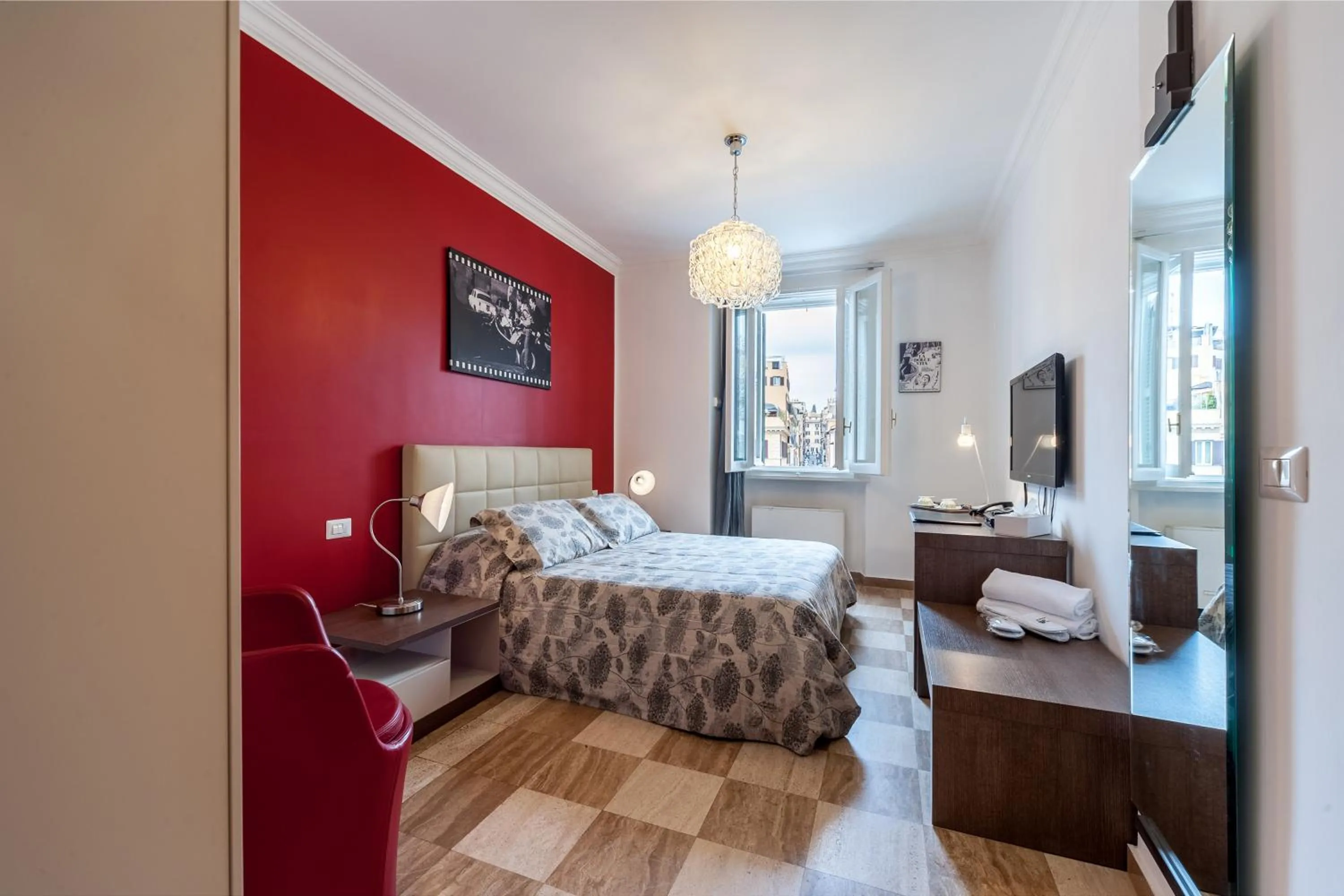 Bed in La Dolce Vita Barberini