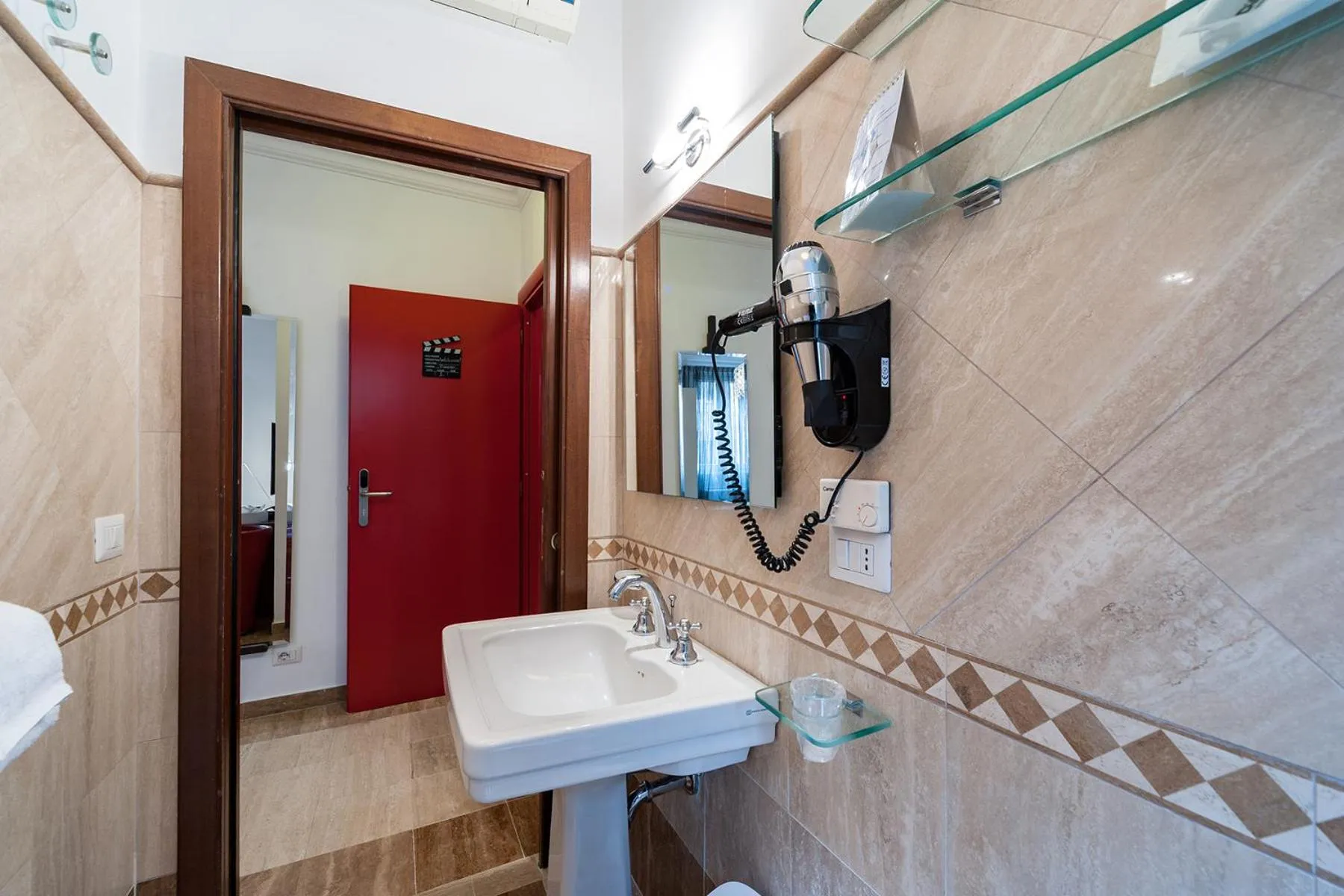 Bathroom in La Dolce Vita Barberini