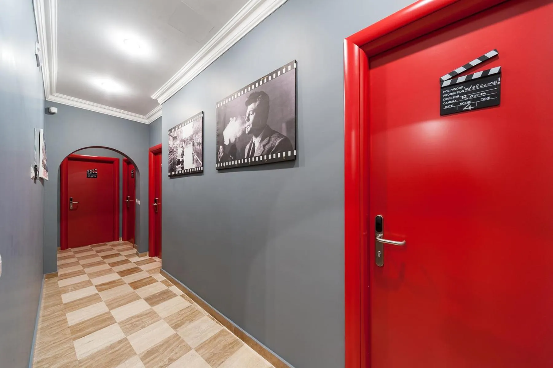 On site in La Dolce Vita Barberini