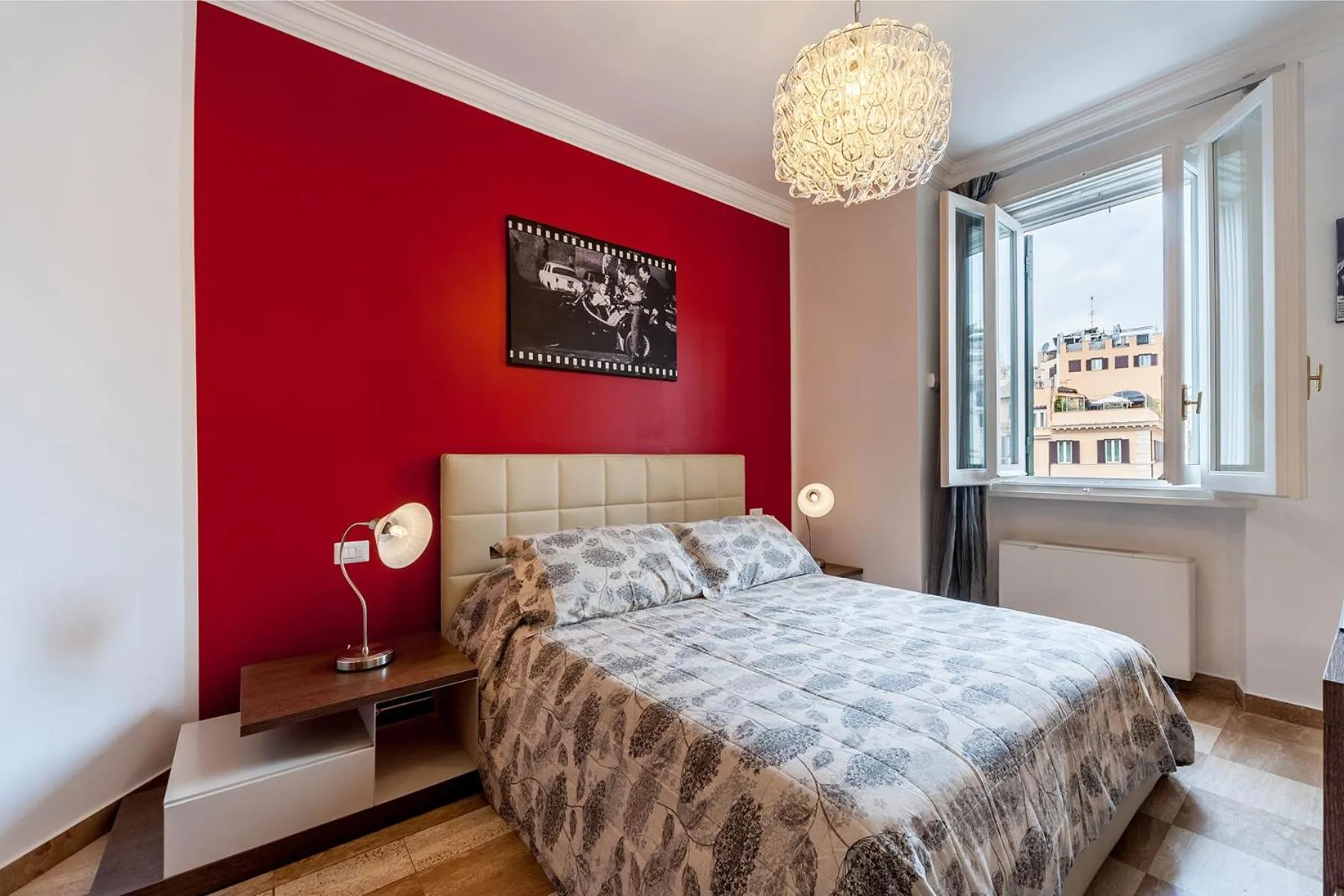 Bed in La Dolce Vita Barberini