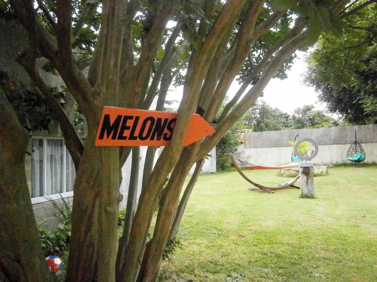 Garden in Le Charhido