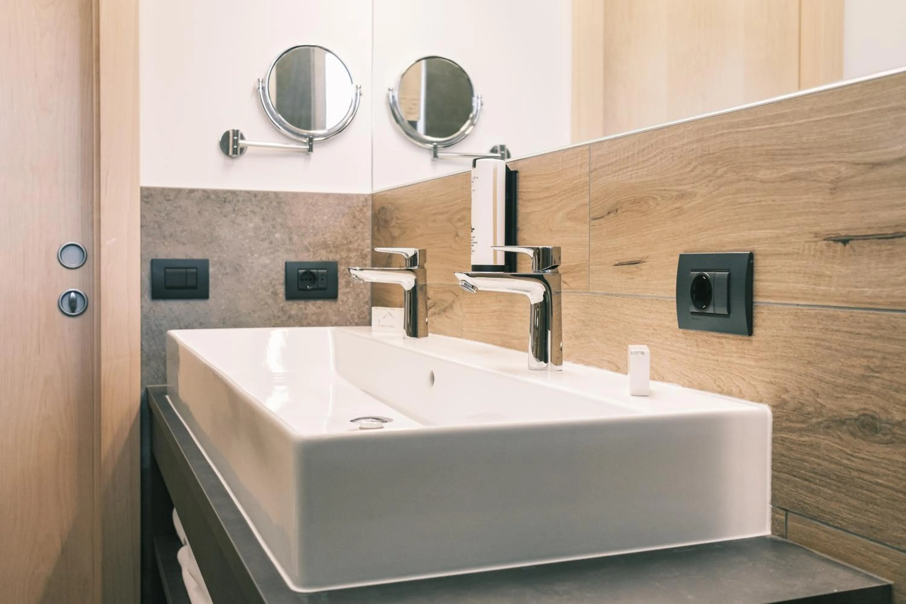 Bathroom in Kristiania Small Dolomites Hotel