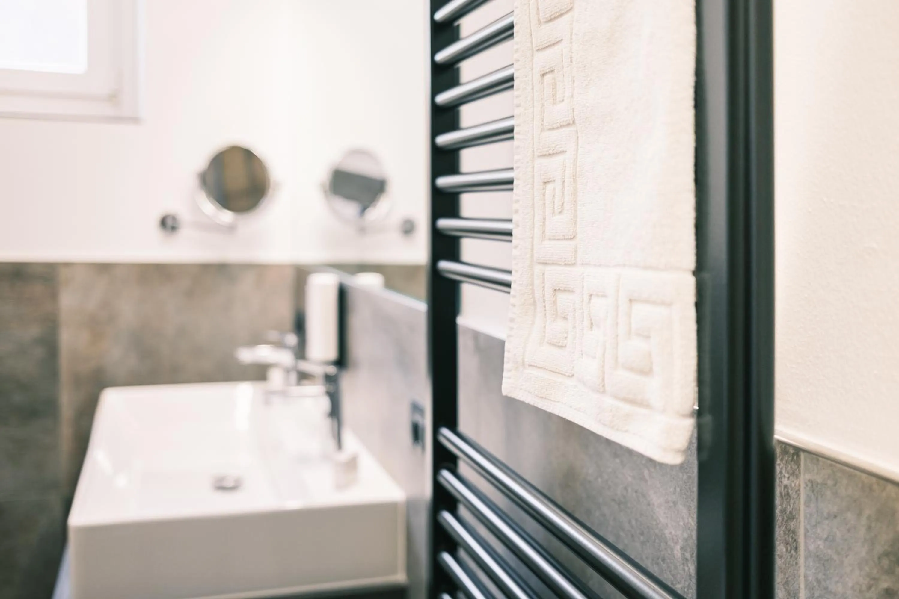 Bathroom in Kristiania Small Dolomites Hotel