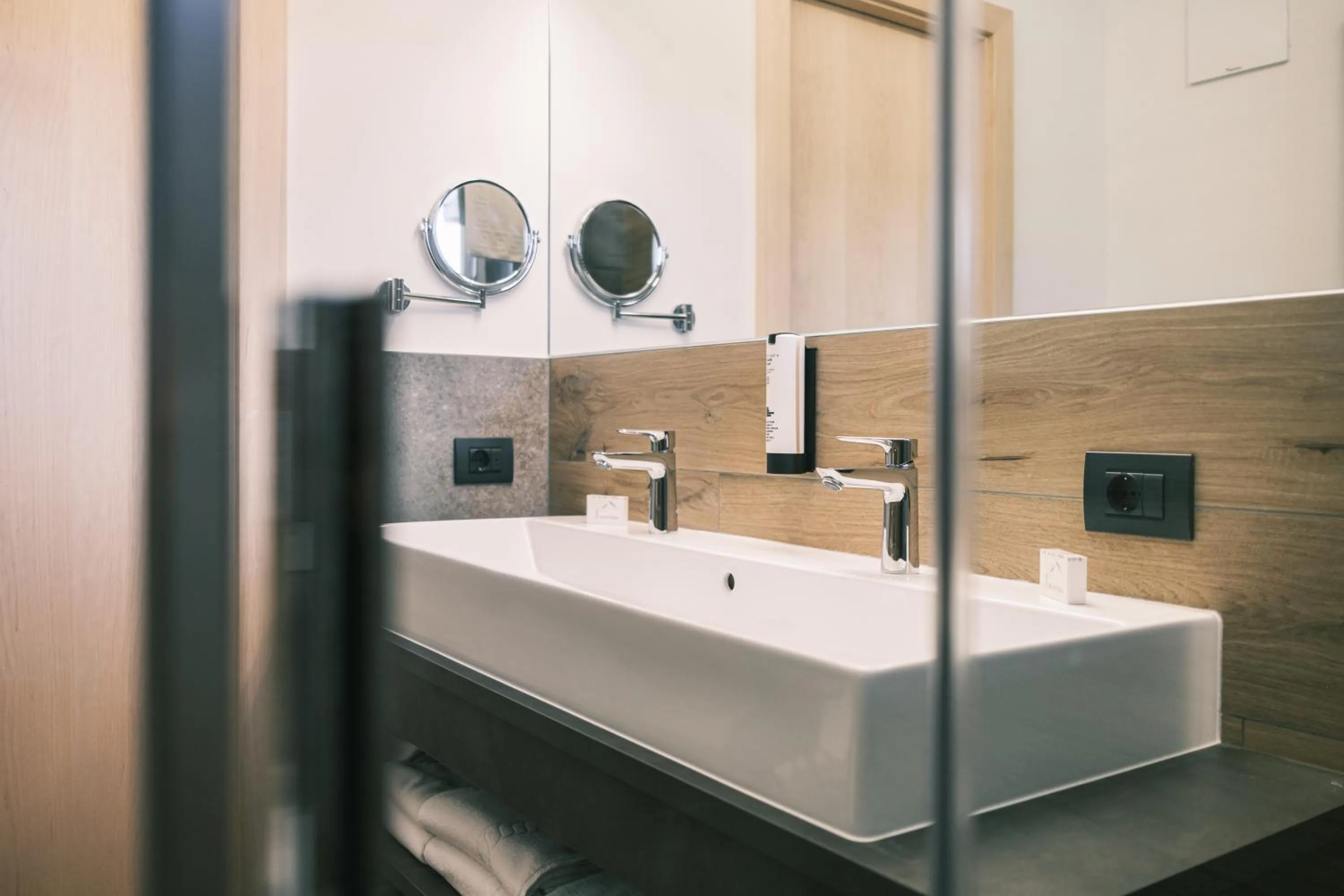 Bathroom in Kristiania Small Dolomites Hotel