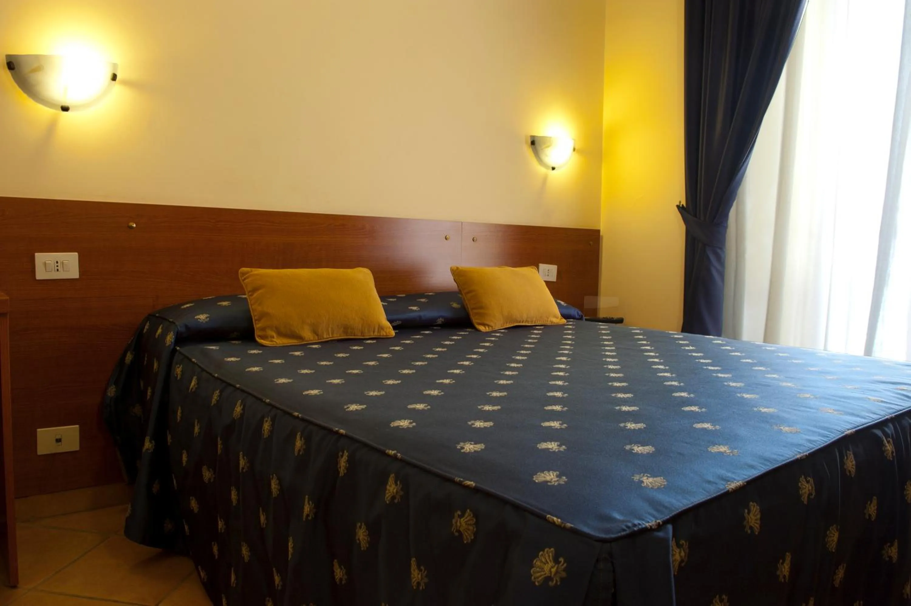 Bed in Hotel Cervia