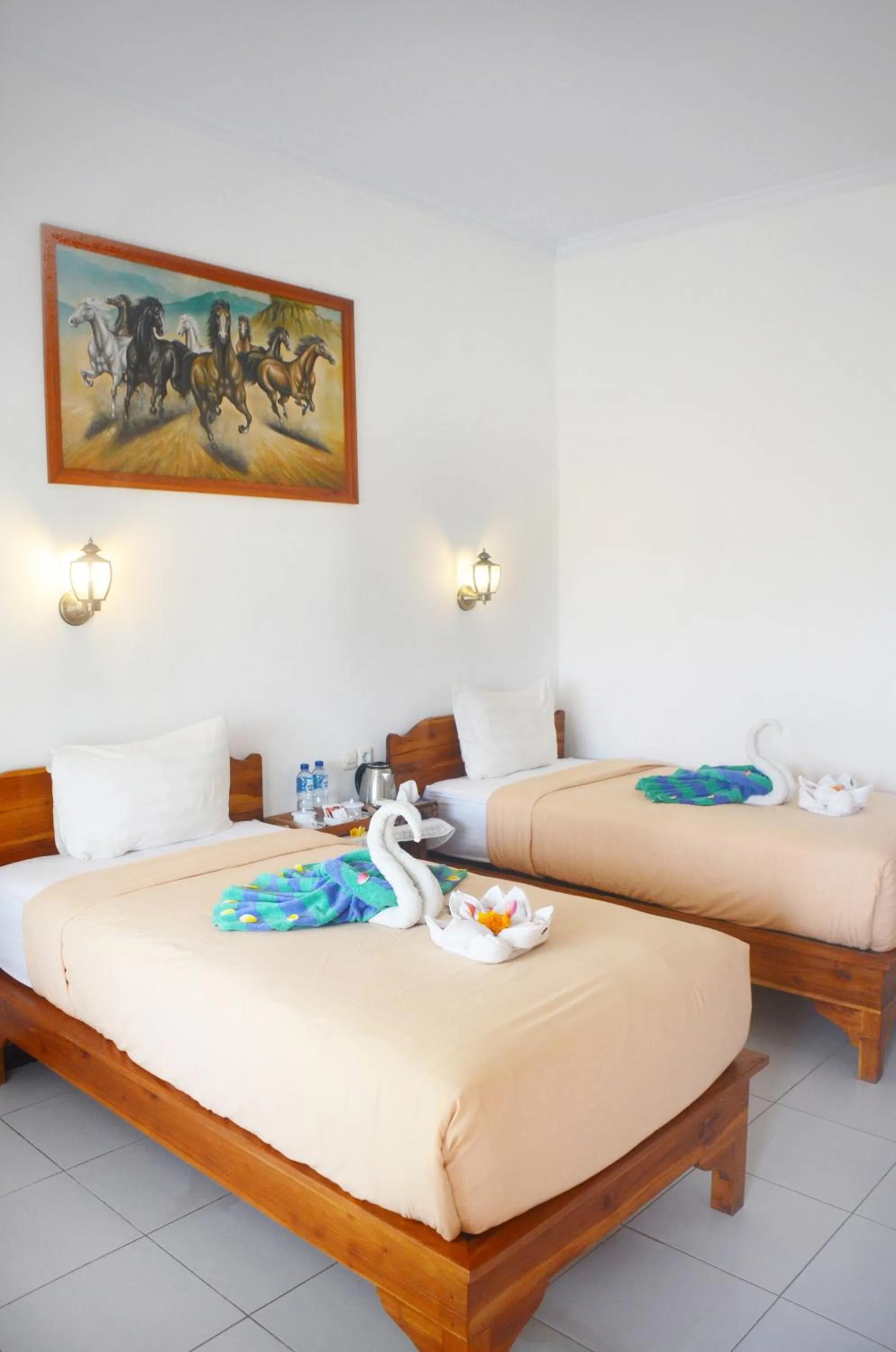 Bed in Mamaras Guest House