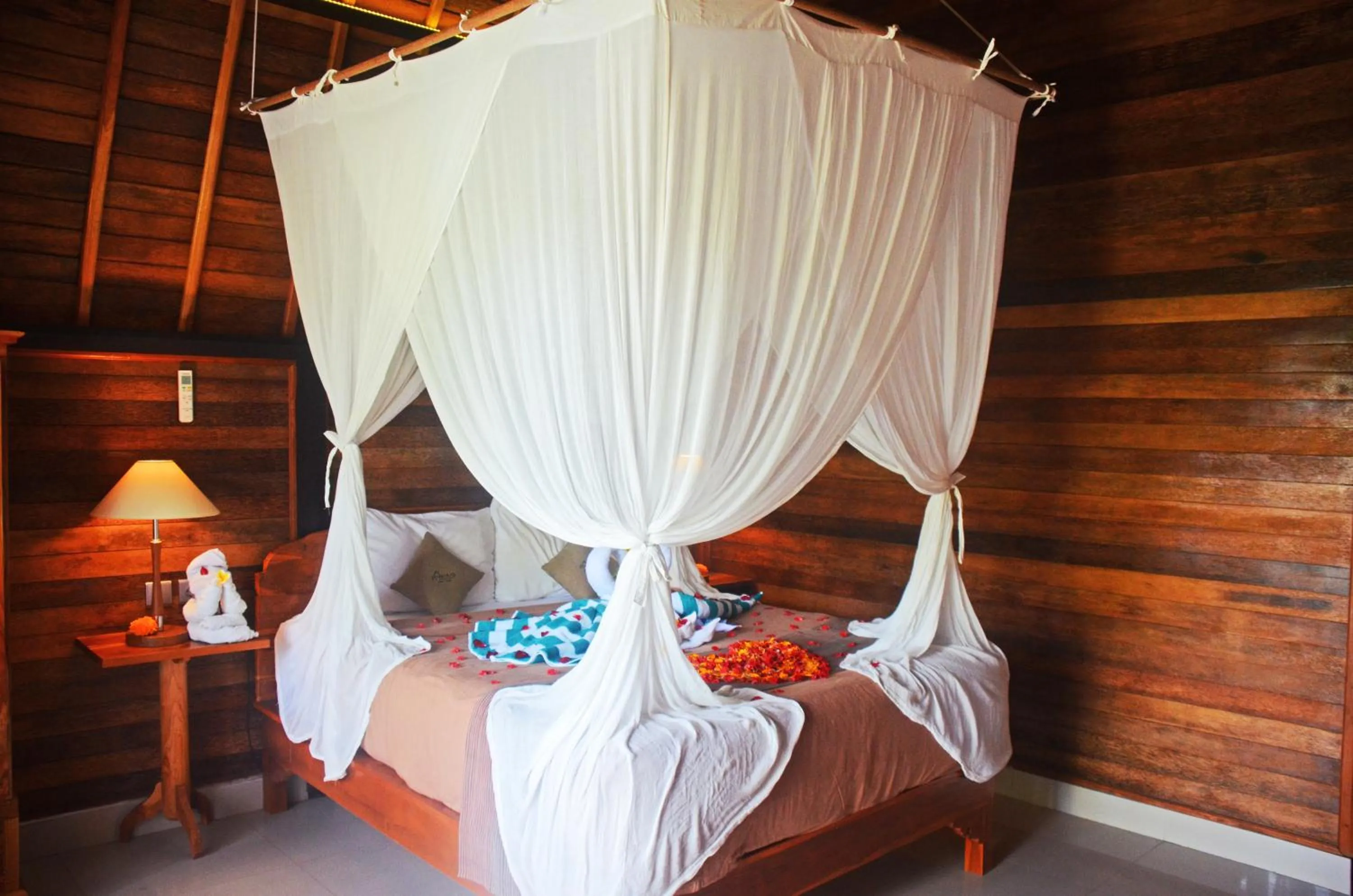 Bed in Mamaras Guest House