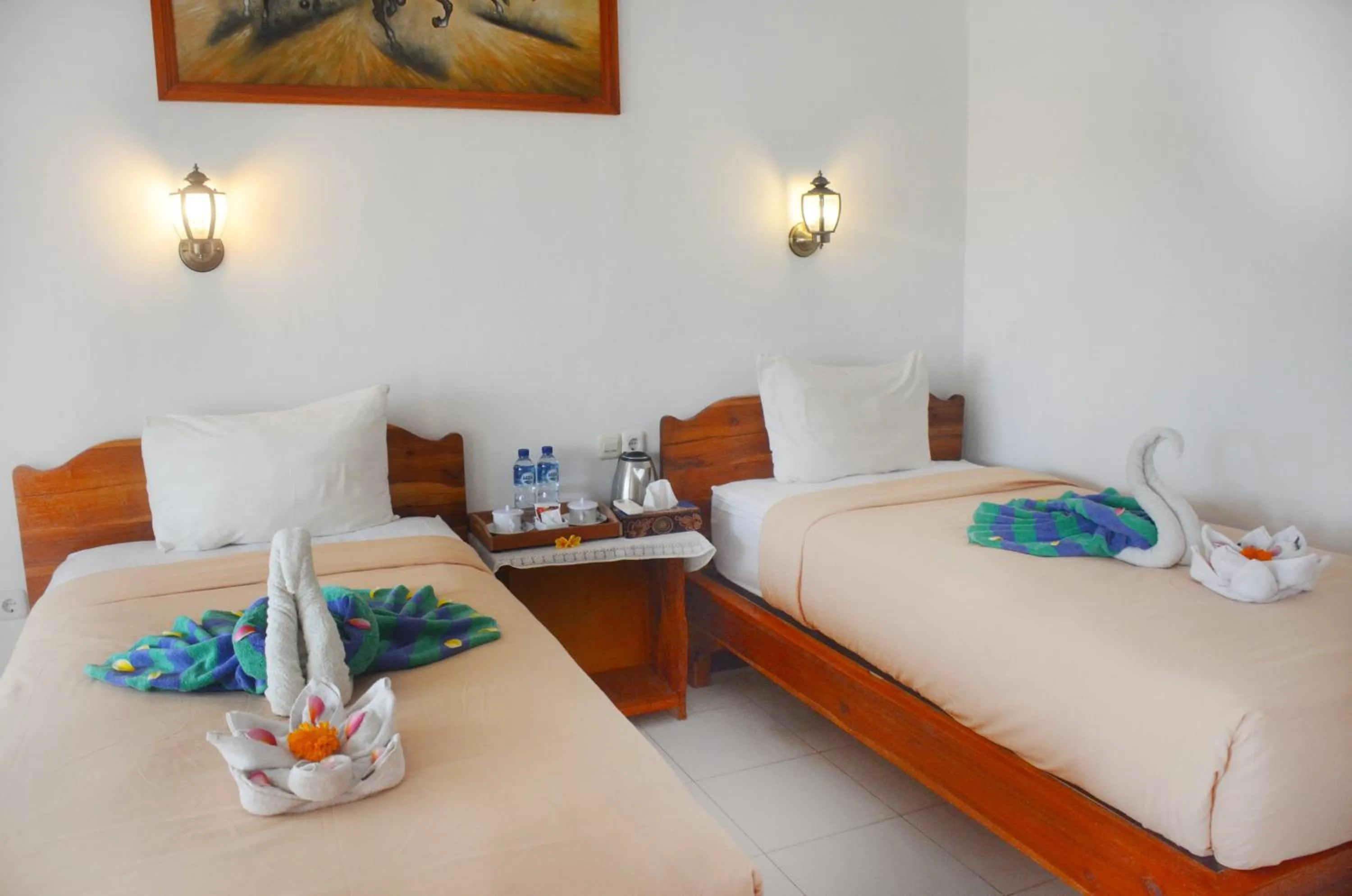 Bed in Mamaras Guest House