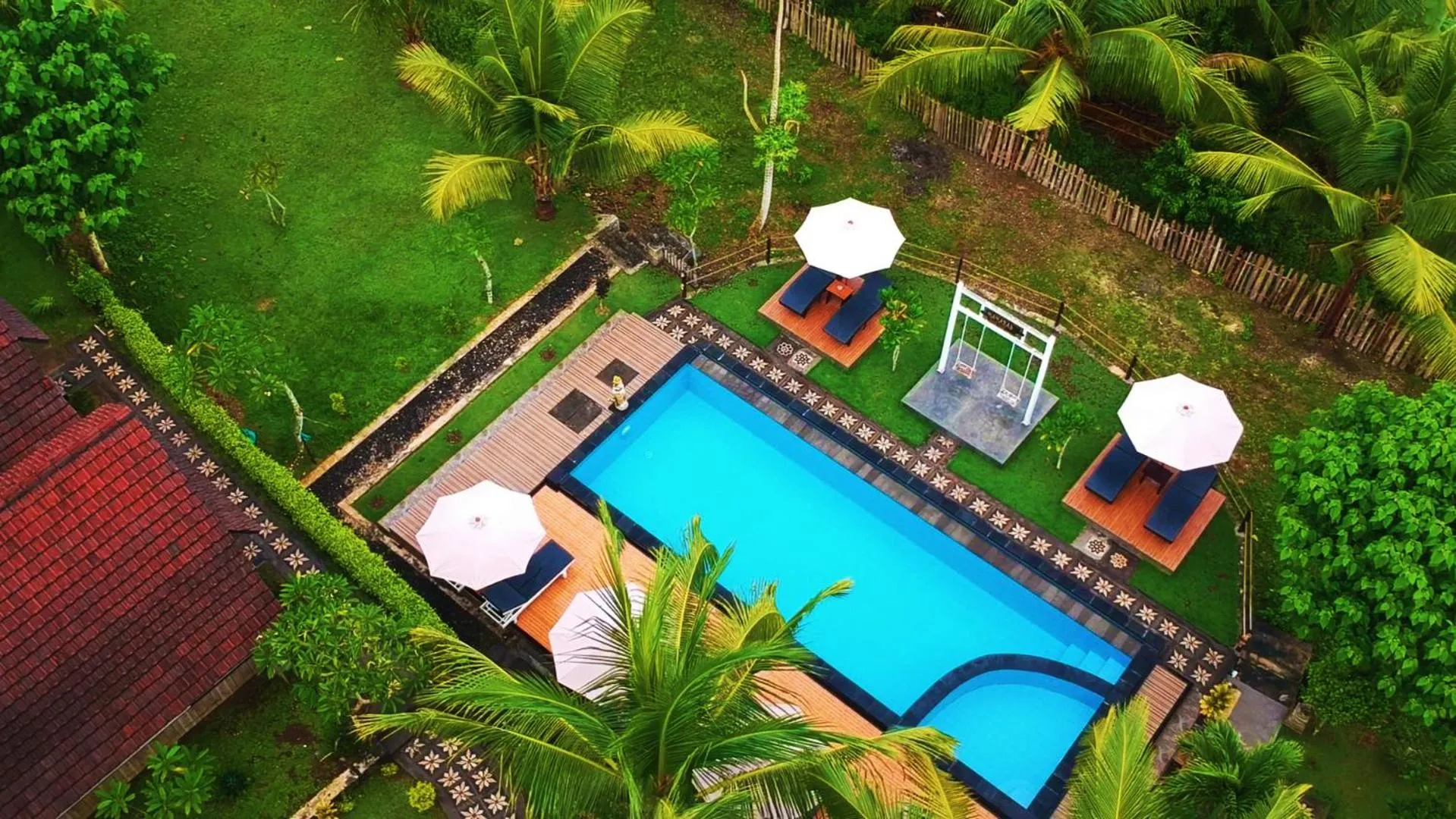 Bird's eye view in Mamaras Guest House