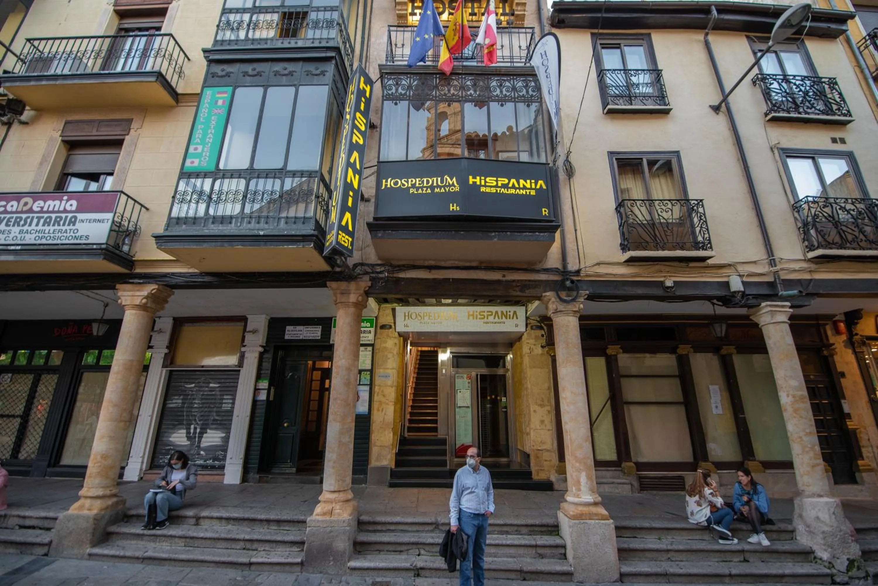 Property building in Hospedium Plaza Mayor Salamanca