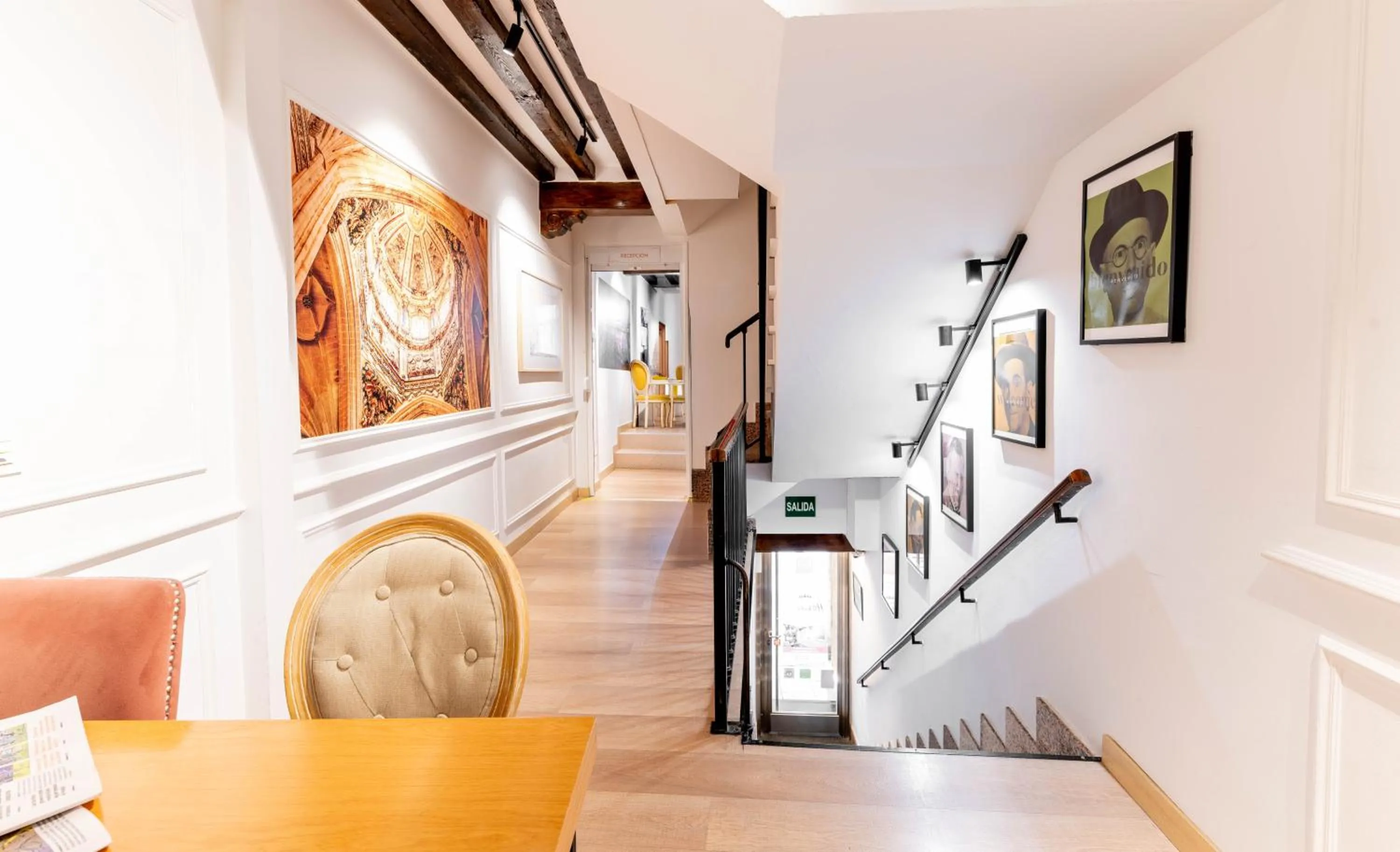 Lobby or reception in Hospedium Plaza Mayor Salamanca